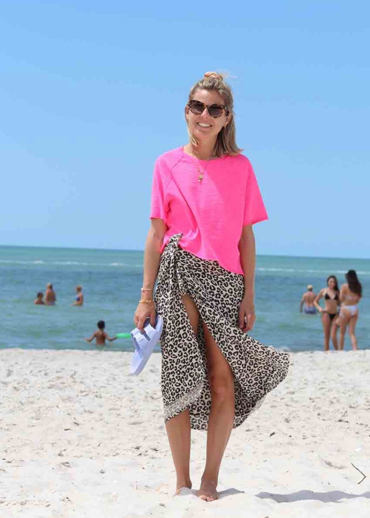 Paréo en mousseline LOUISA graou greige