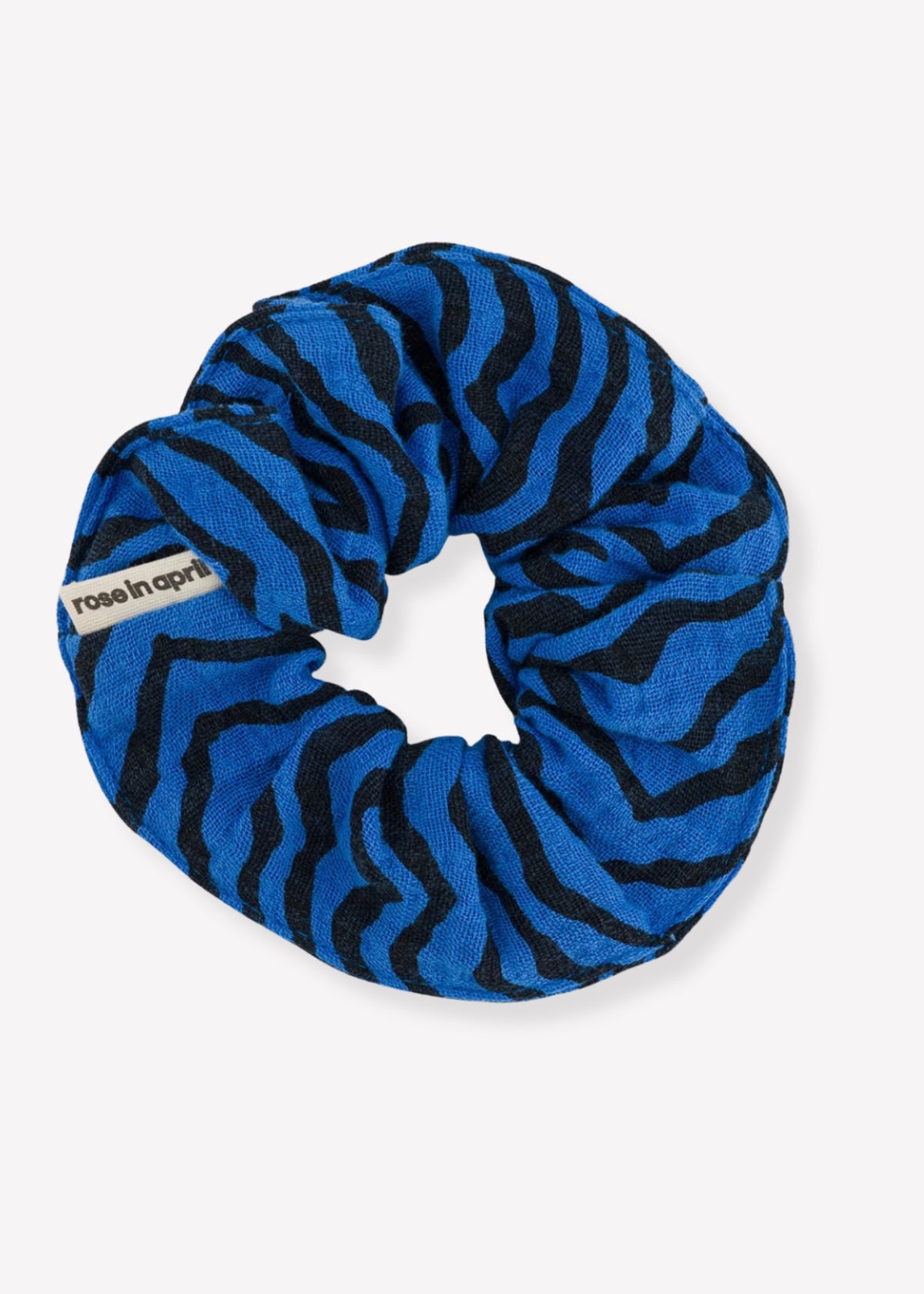 Mousseline-Scrunchie CHOUCHOU zebrou greek blue