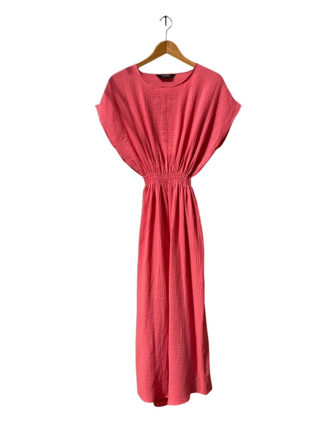 Robe en mousseline MAGNOLIA coral
