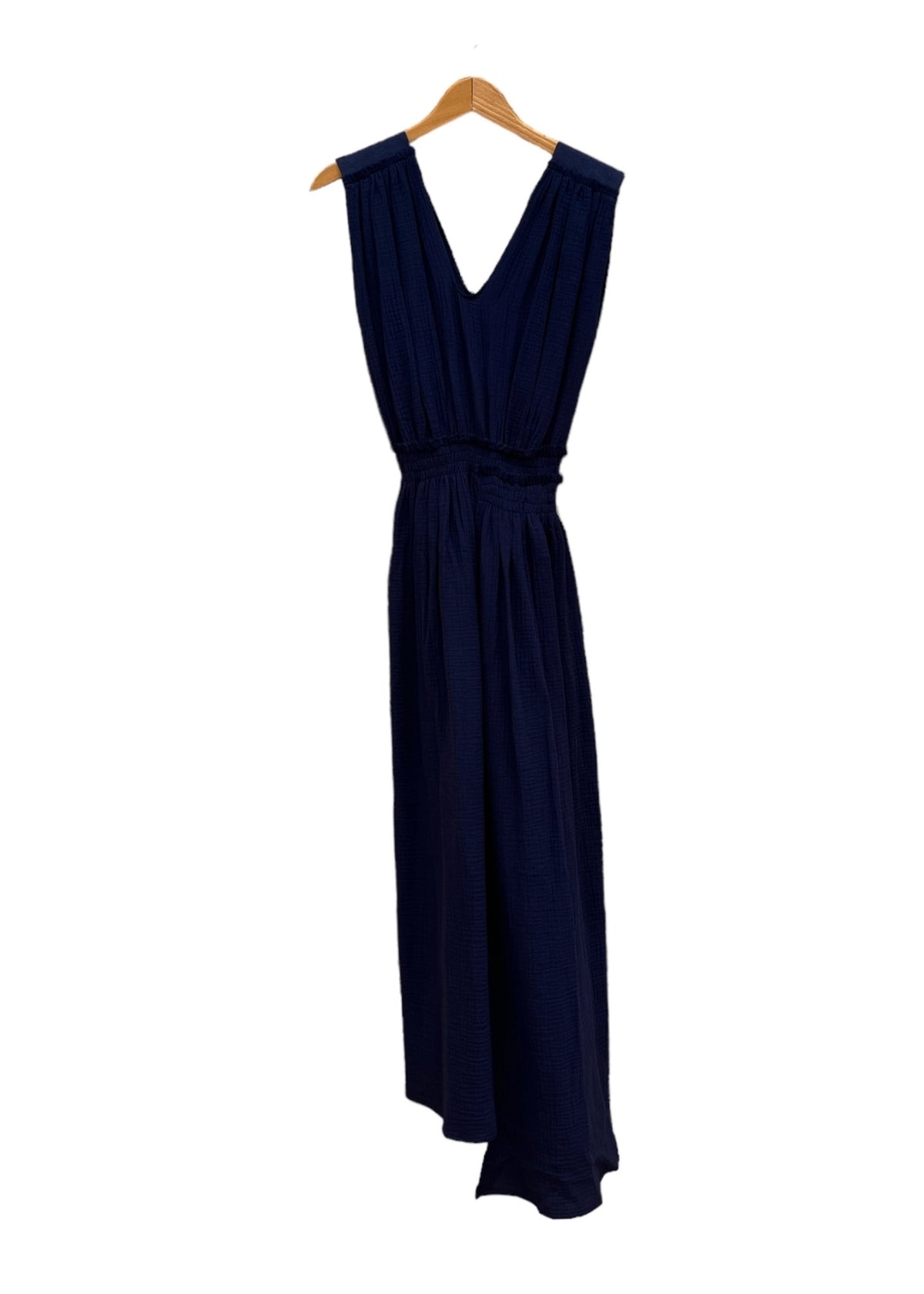 Musselin-Kleid ACACIA blue