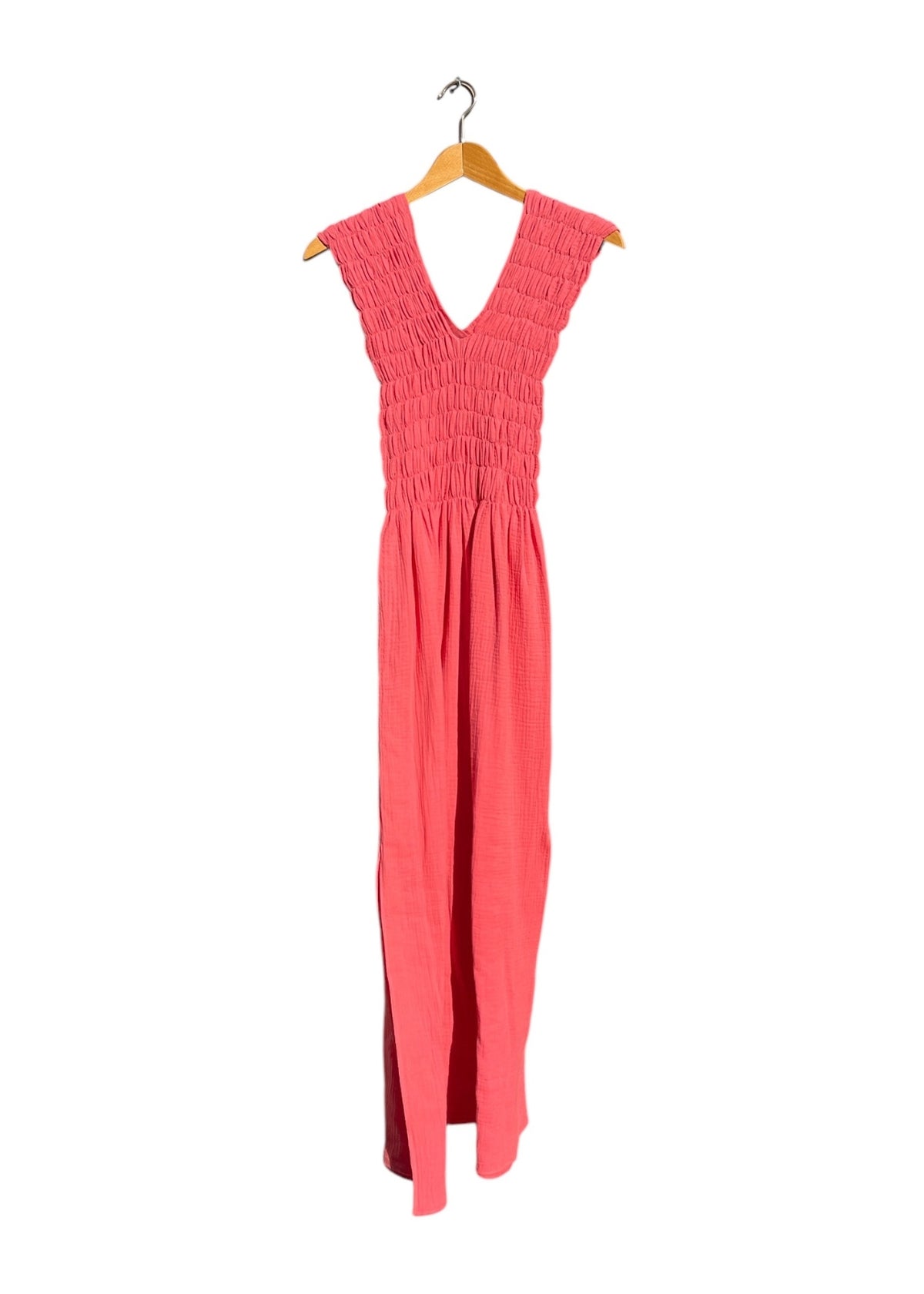Musselin-Kleid ALBAZER coral