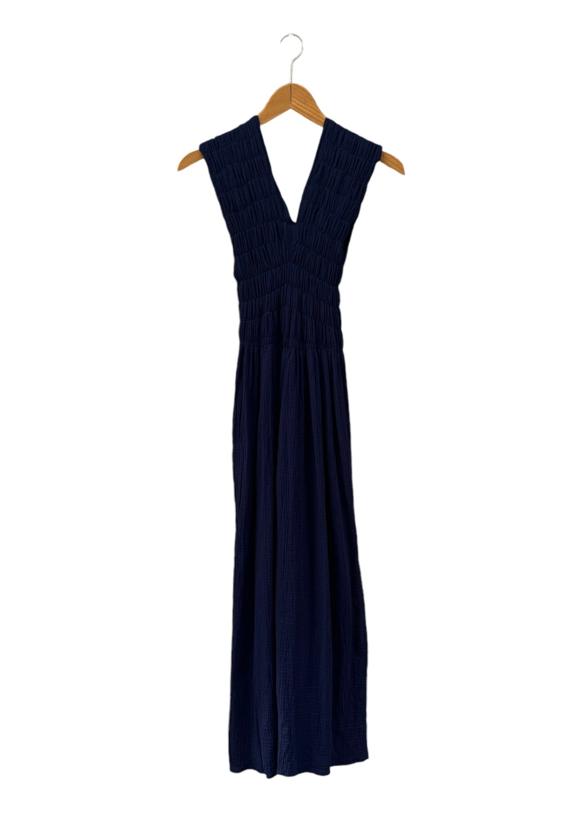 Musselin-Kleid ALBAZER navy blue