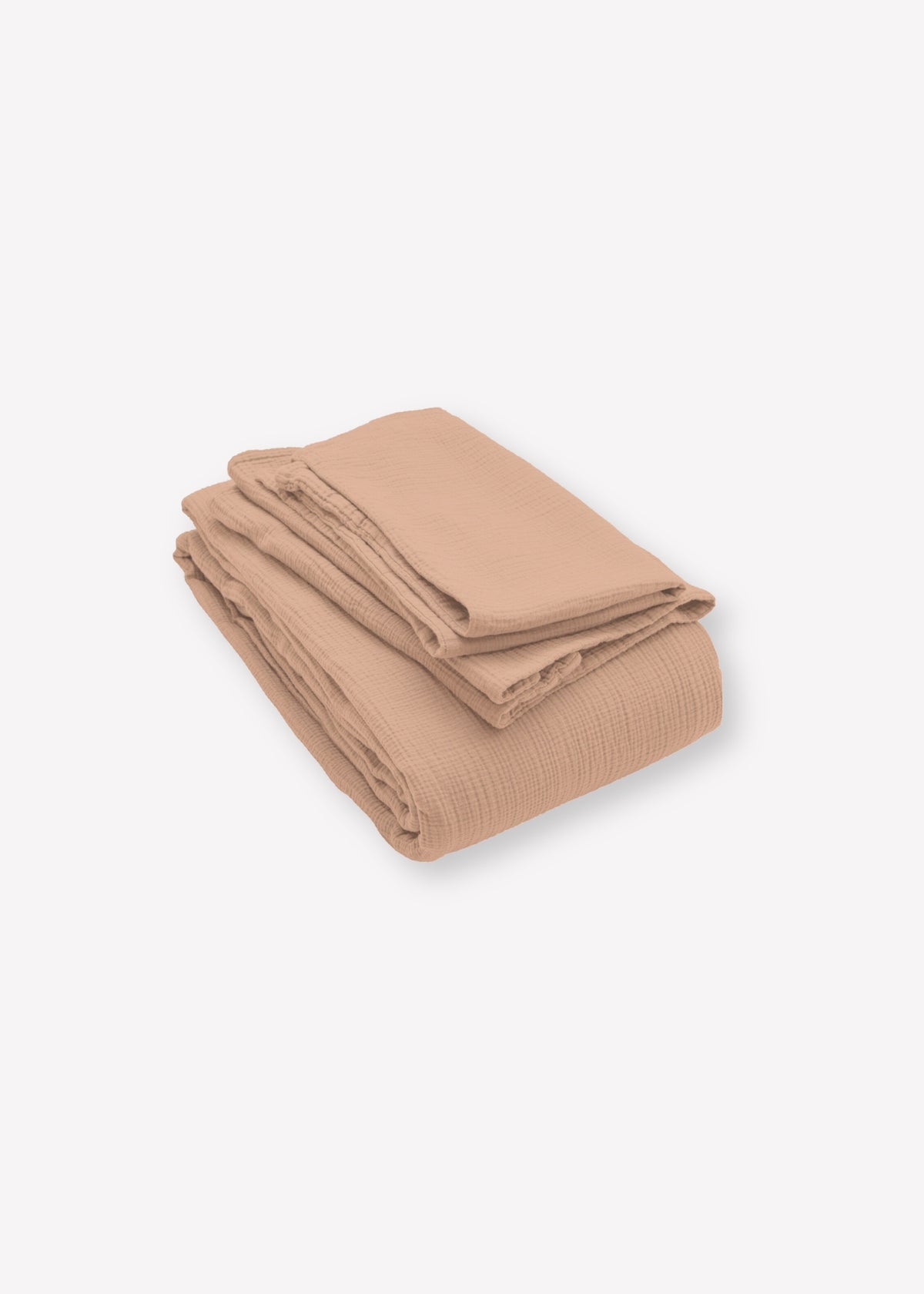 JULA Muslin Pillowcase, Terracotta