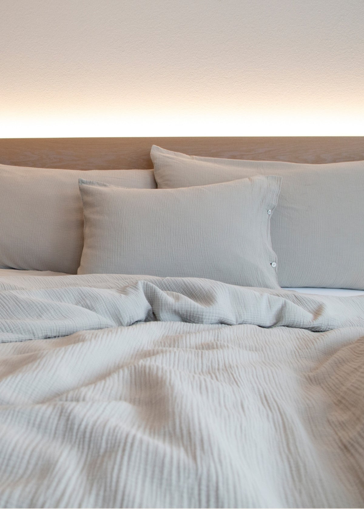 JULA Sand Muslin Duvet Cover