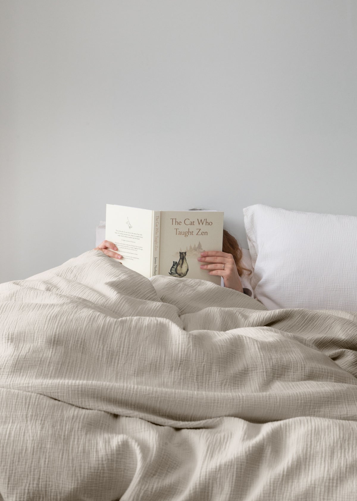 JULA Sand Muslin Duvet Cover