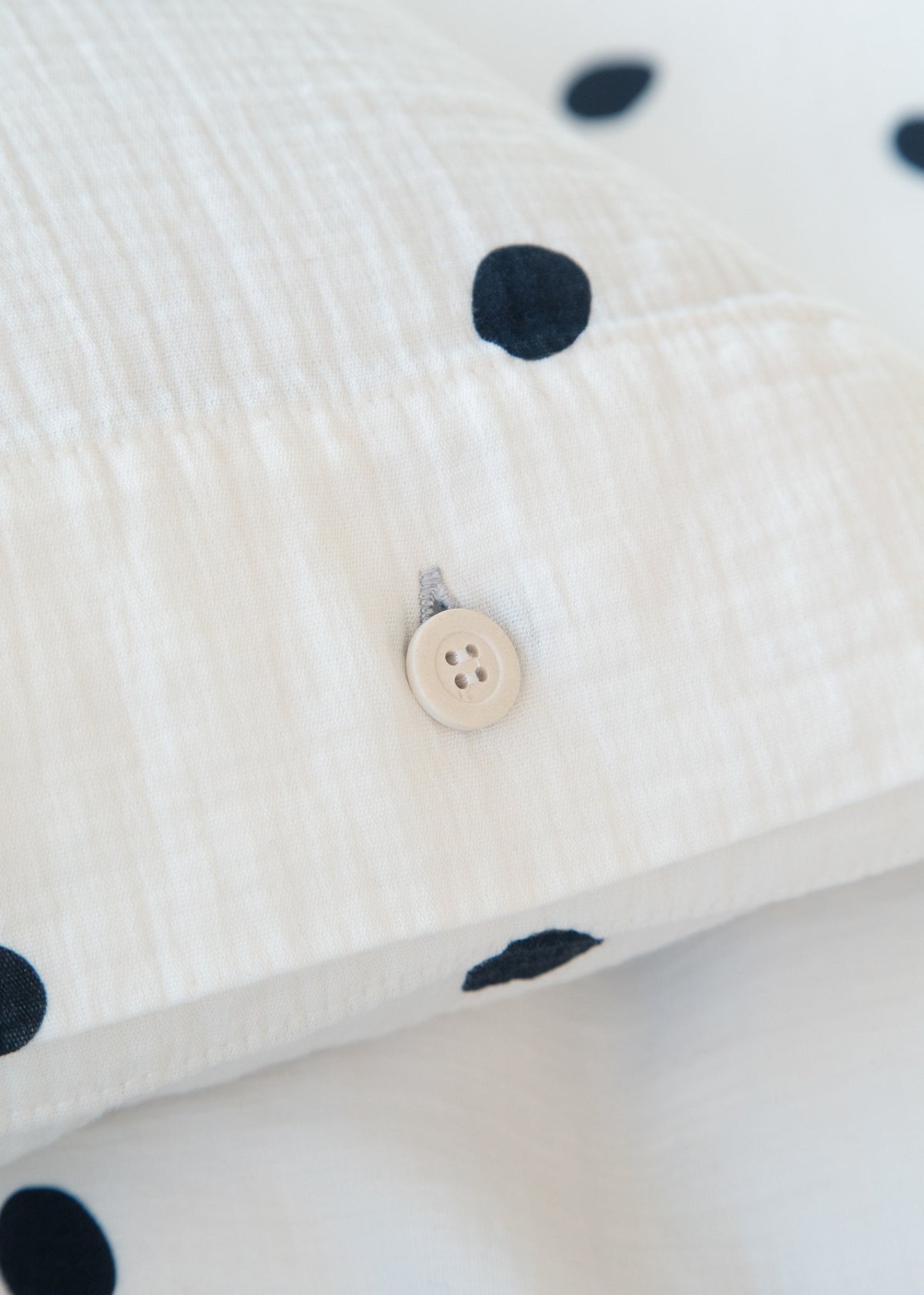 Copripiumino in mussola Tilda dots