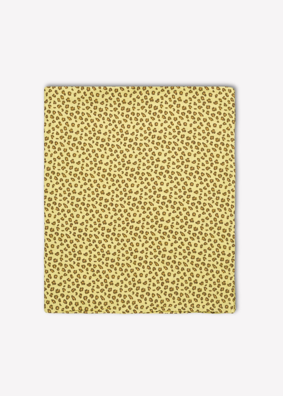 Musselin-Strandtuch LOUISA mini leopard lemon