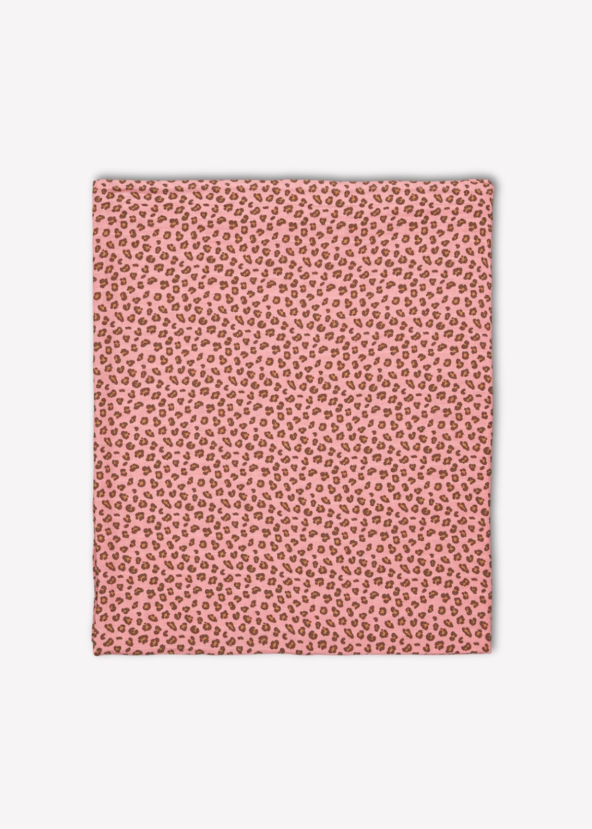 Paréo en mousseline LOUISA mini léopard géranium