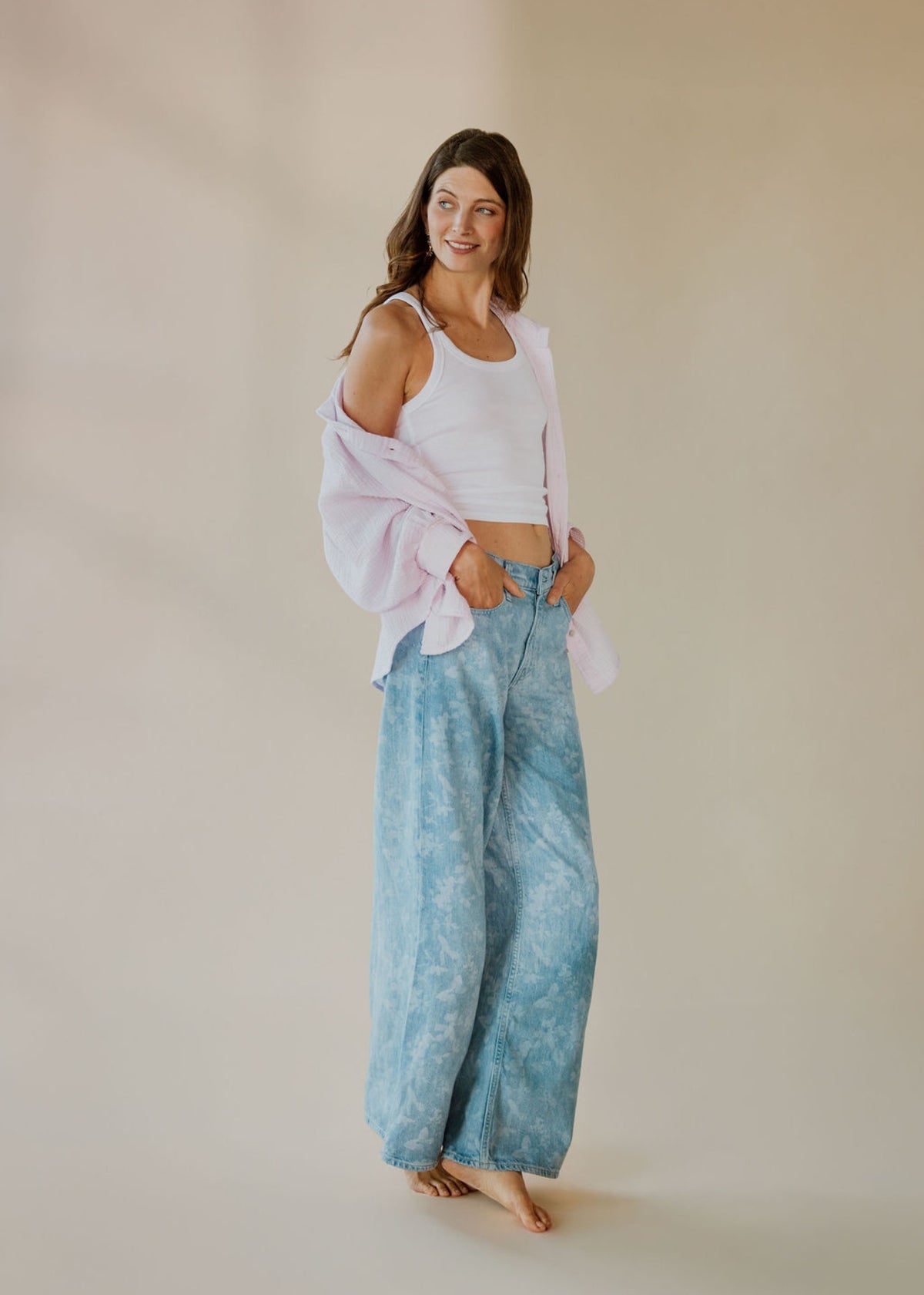 Musselin-Bluse MOANA marshmallow