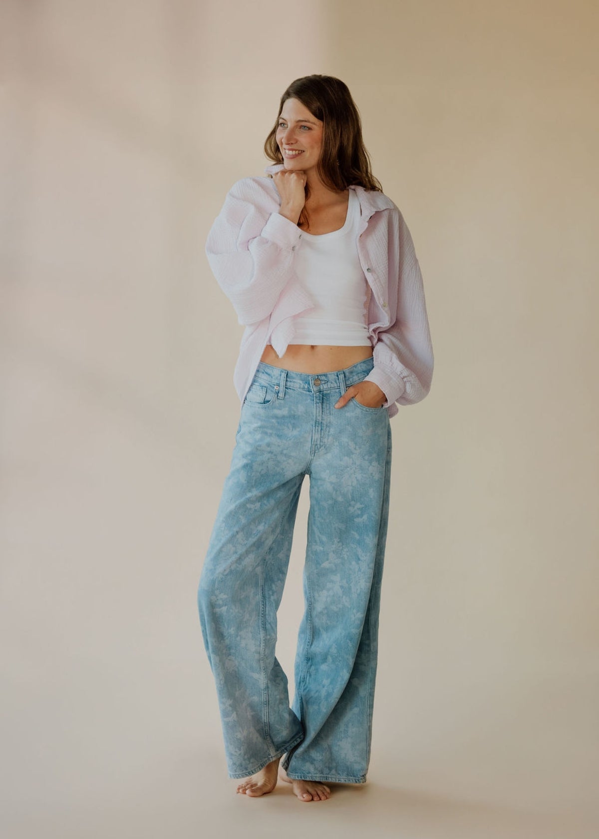 Musselin-Bluse MOANA marshmallow