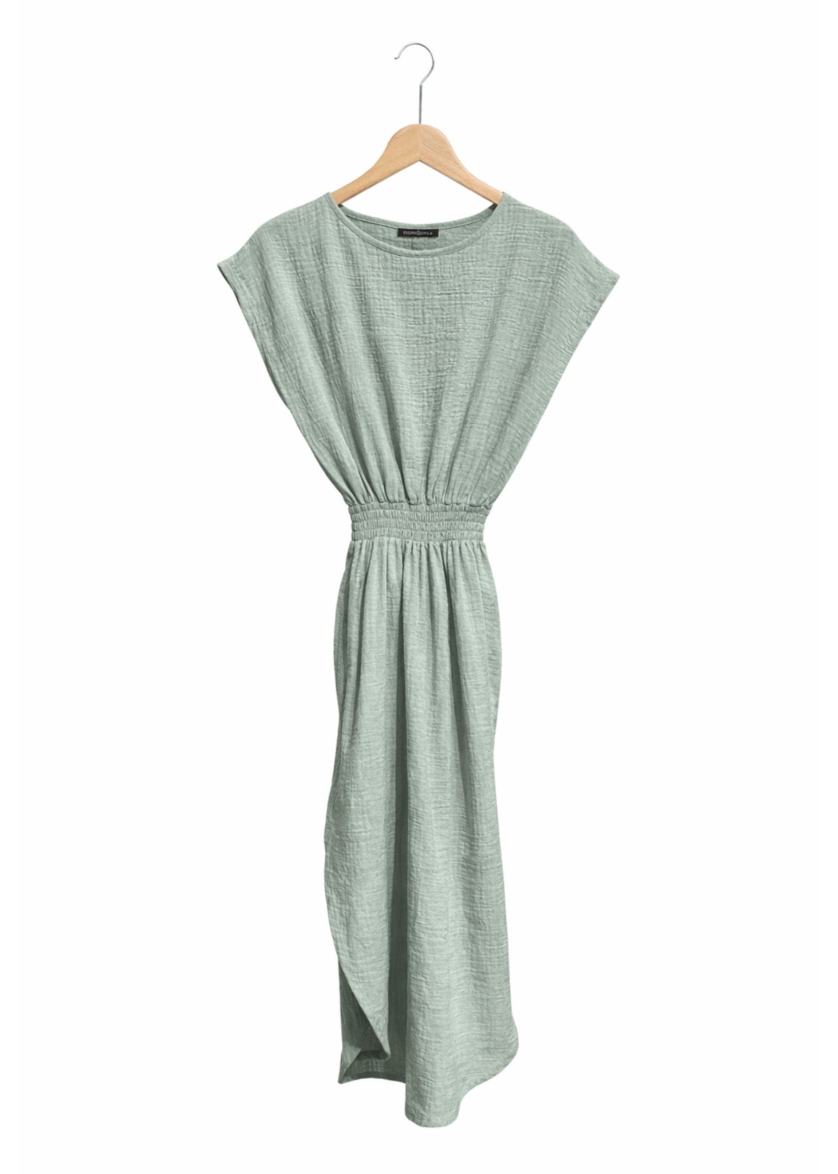 Musselin-Kleid MAIMÓ sage green