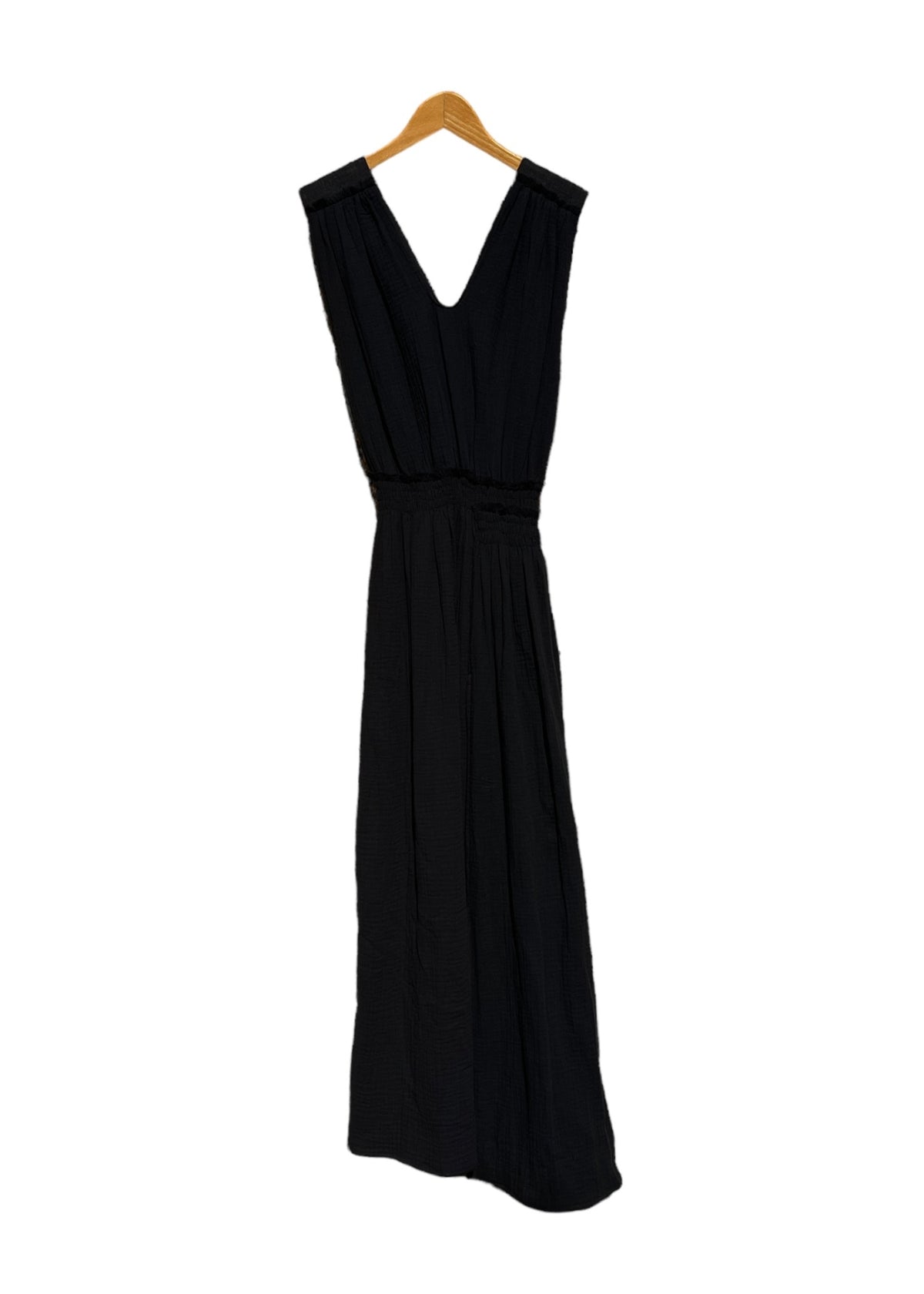 Robe en mousseline ACACIA black