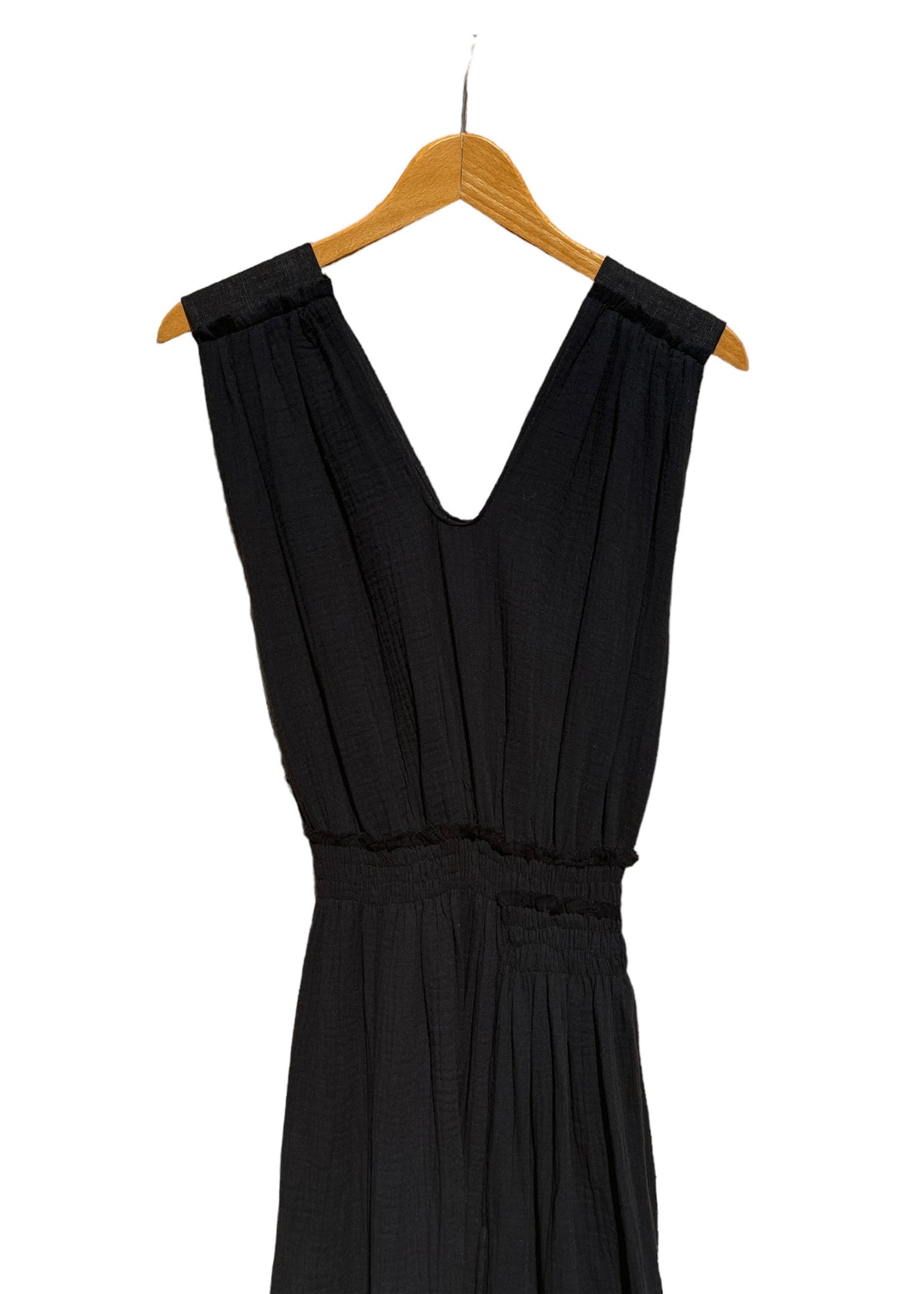 Robe en mousseline ACACIA black
