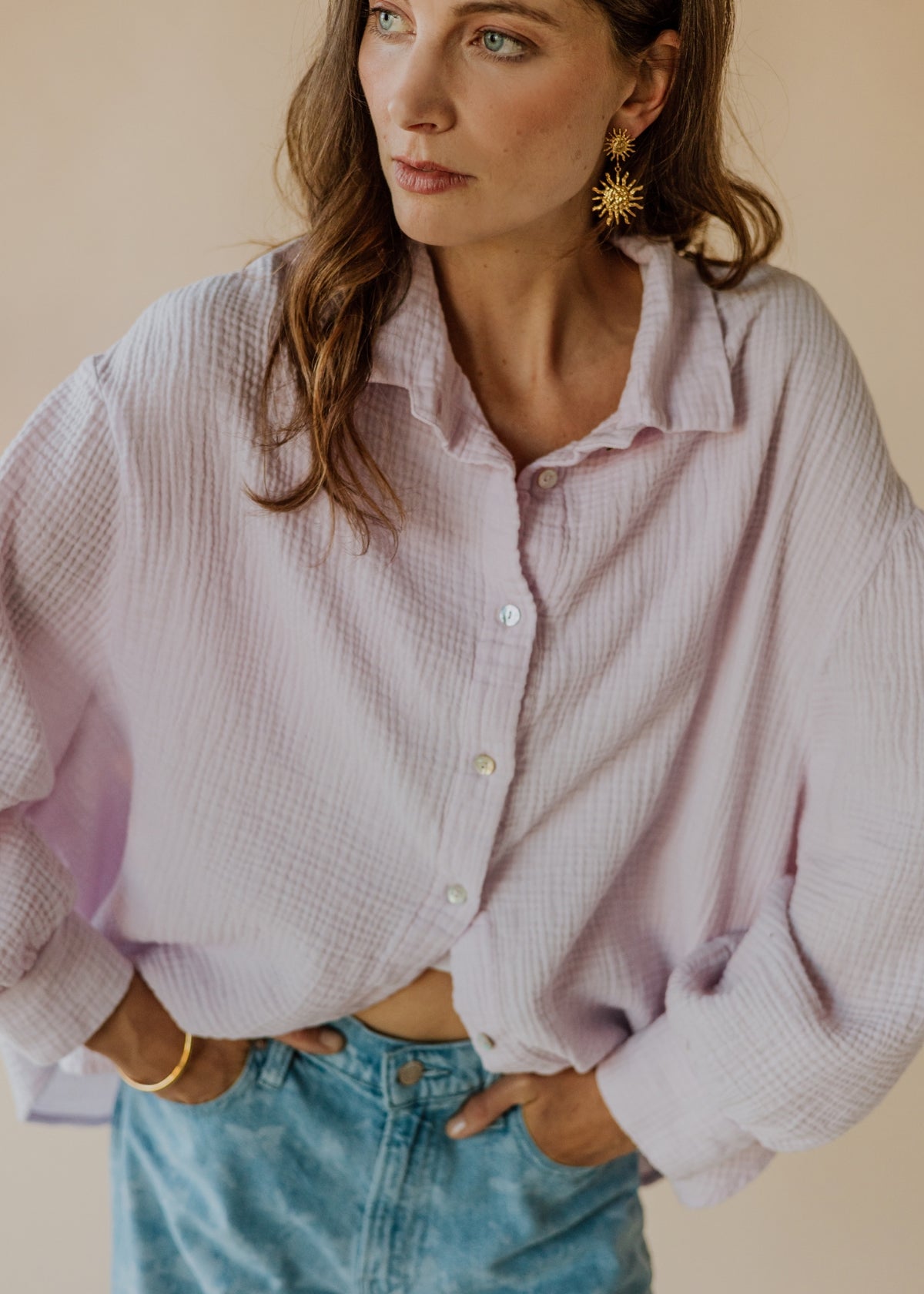 MOANA muslin blouse