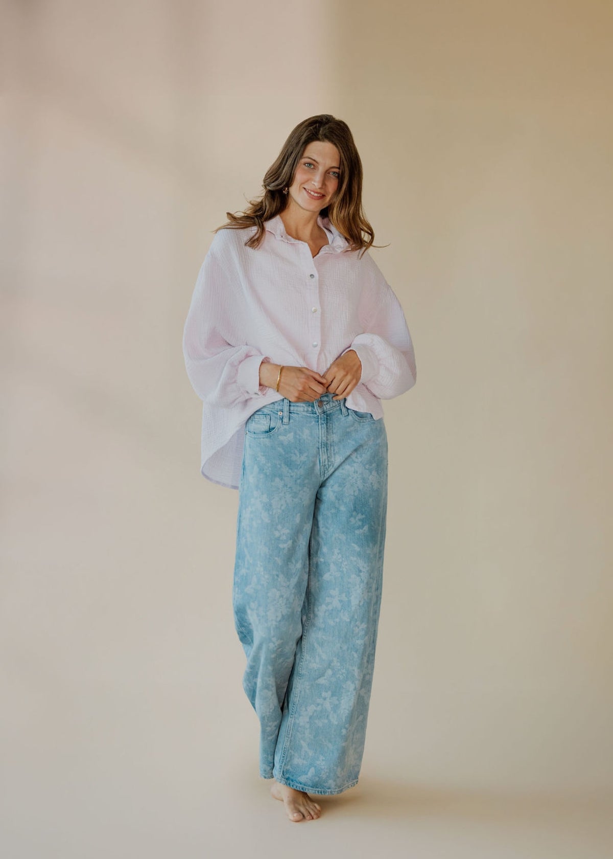 Musselin-Bluse MOANA marshmallow