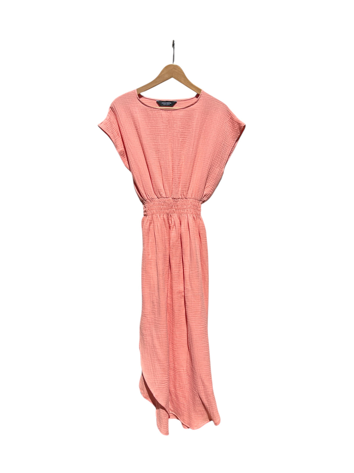 Musselin-Kleid MAIMÓ cantaloupe