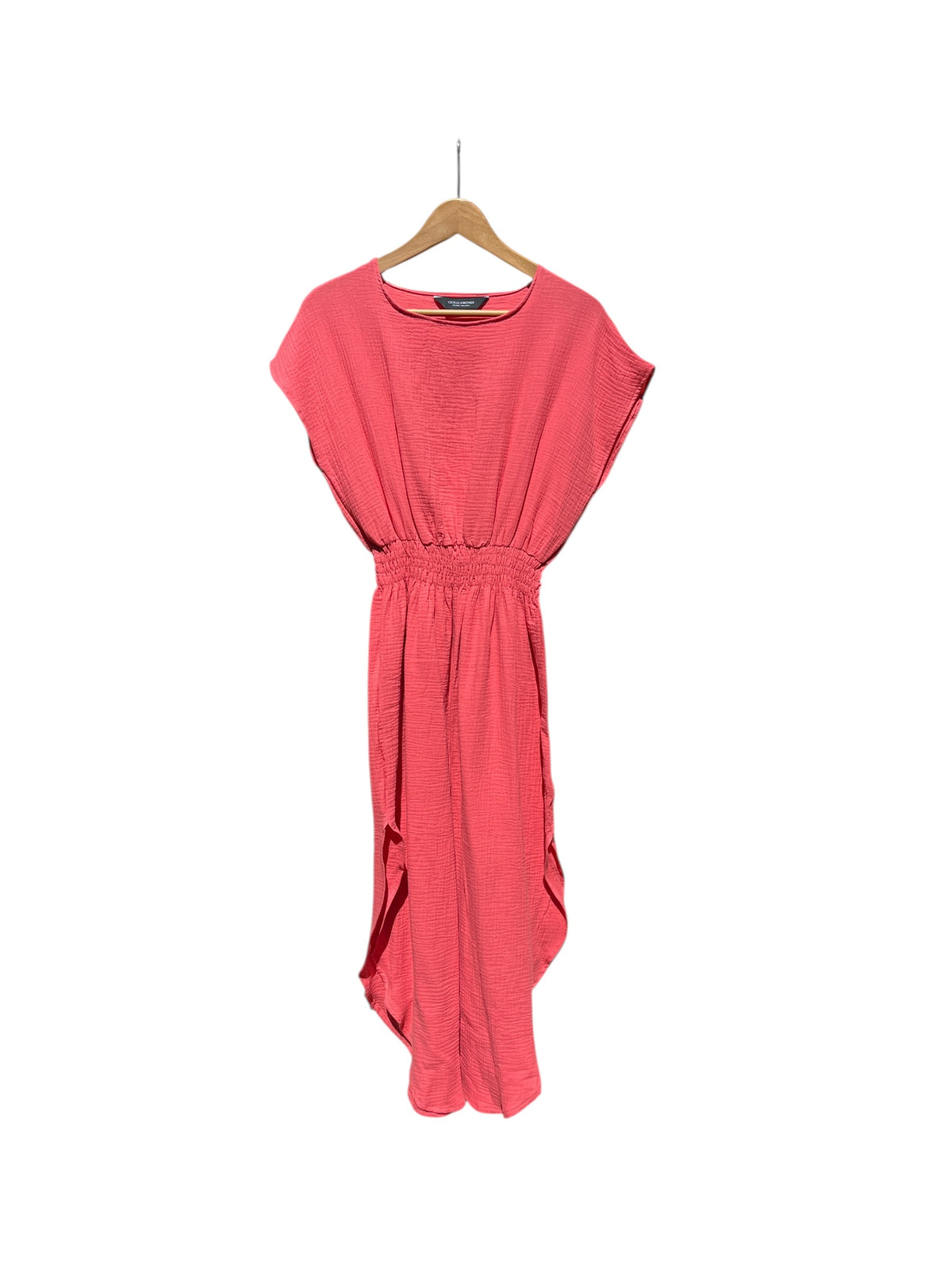 Musselin-Kleid MAIMÓ coral