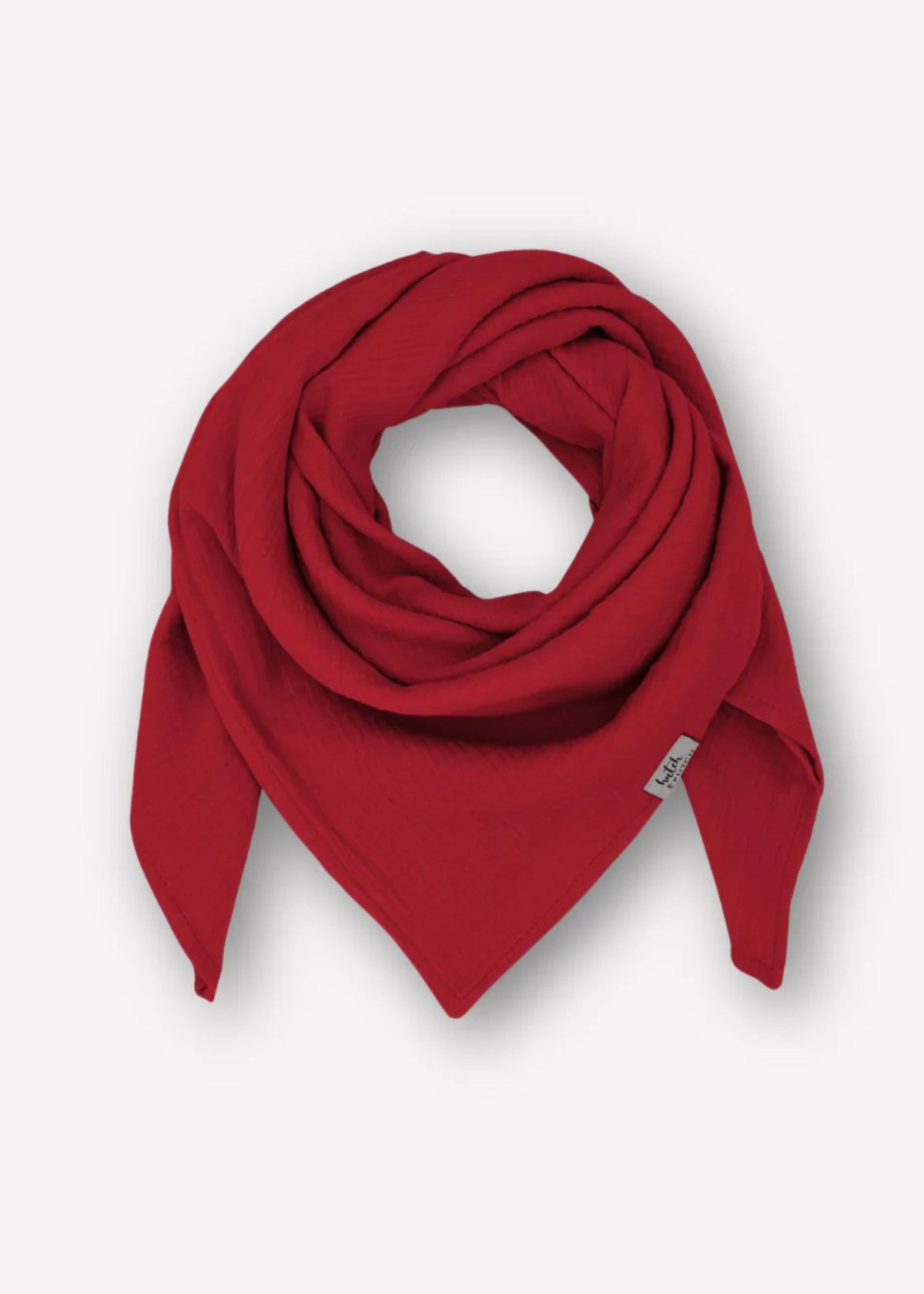 Foulard en mousseline NIVA cranberry