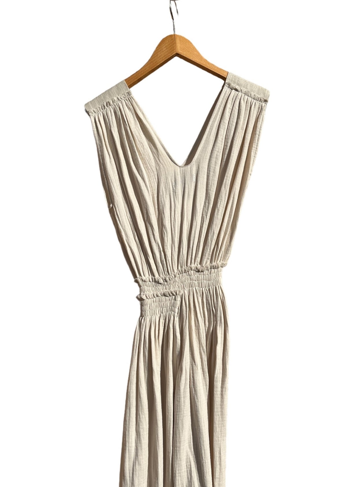 Robe en mousseline Acacia beige