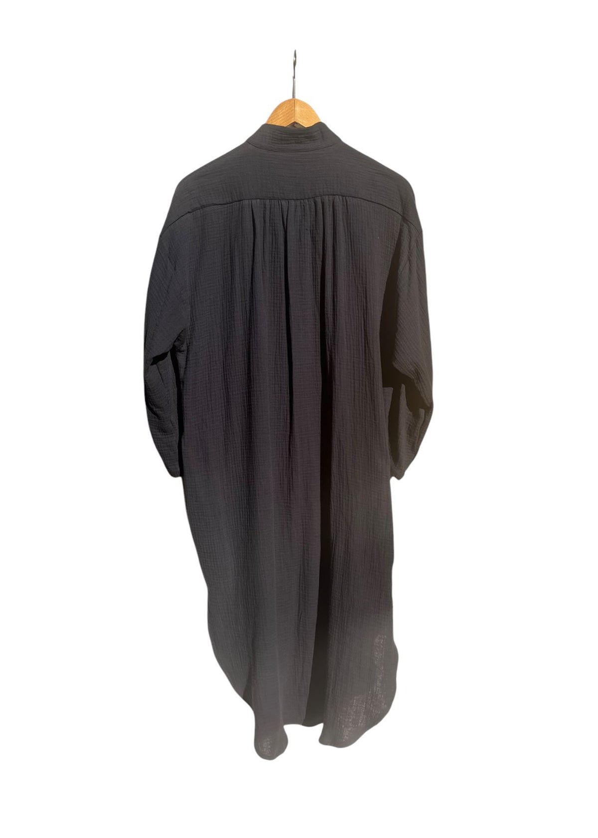Musselin-Blusenkleid COTONER schwarz