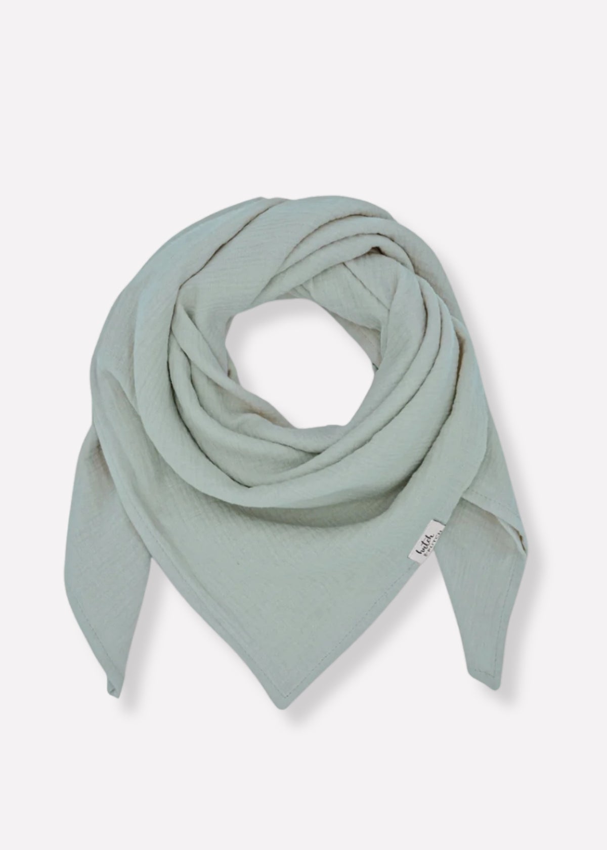 écharpe en mousseline NIVA aquamarine