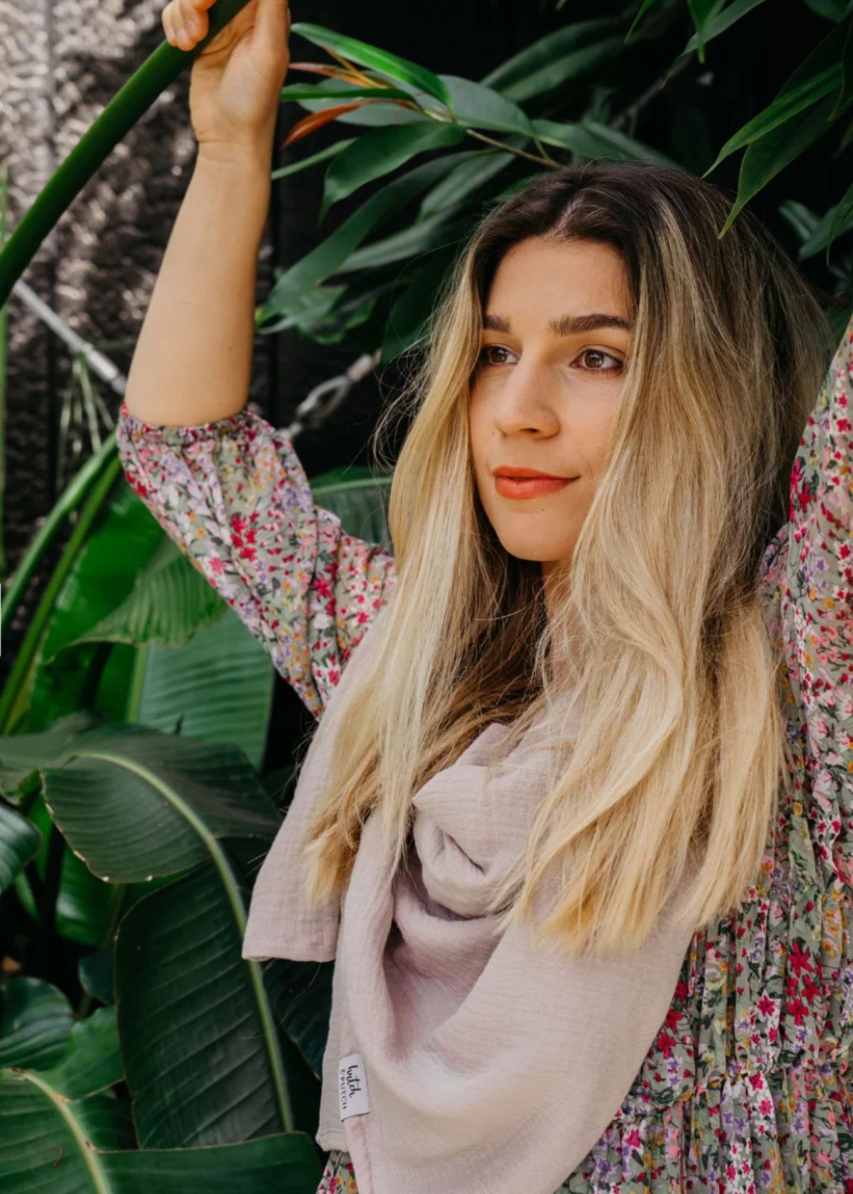 Musselin-Halstuch NIVA beige