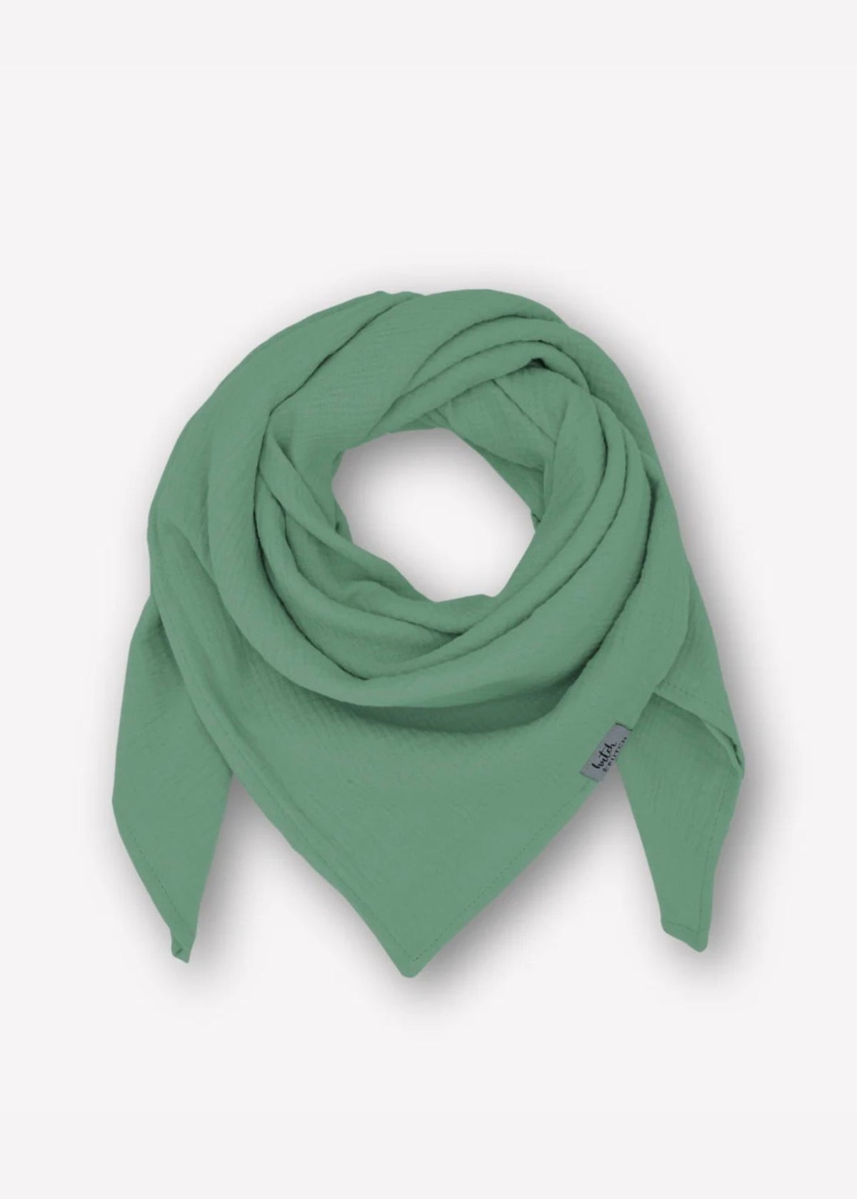 Musselin-Halstuch NIVA eukalyptus