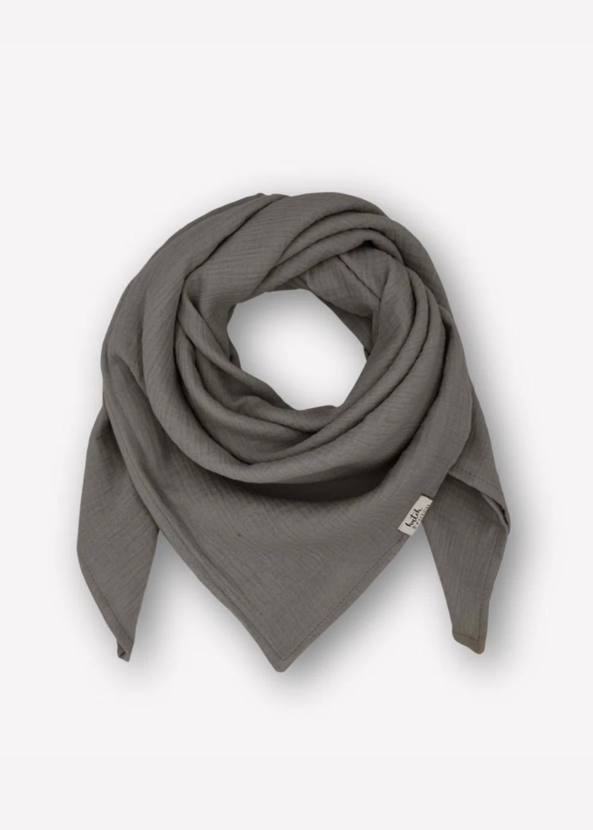 Musselin-Halstuch NIVA anthrazit