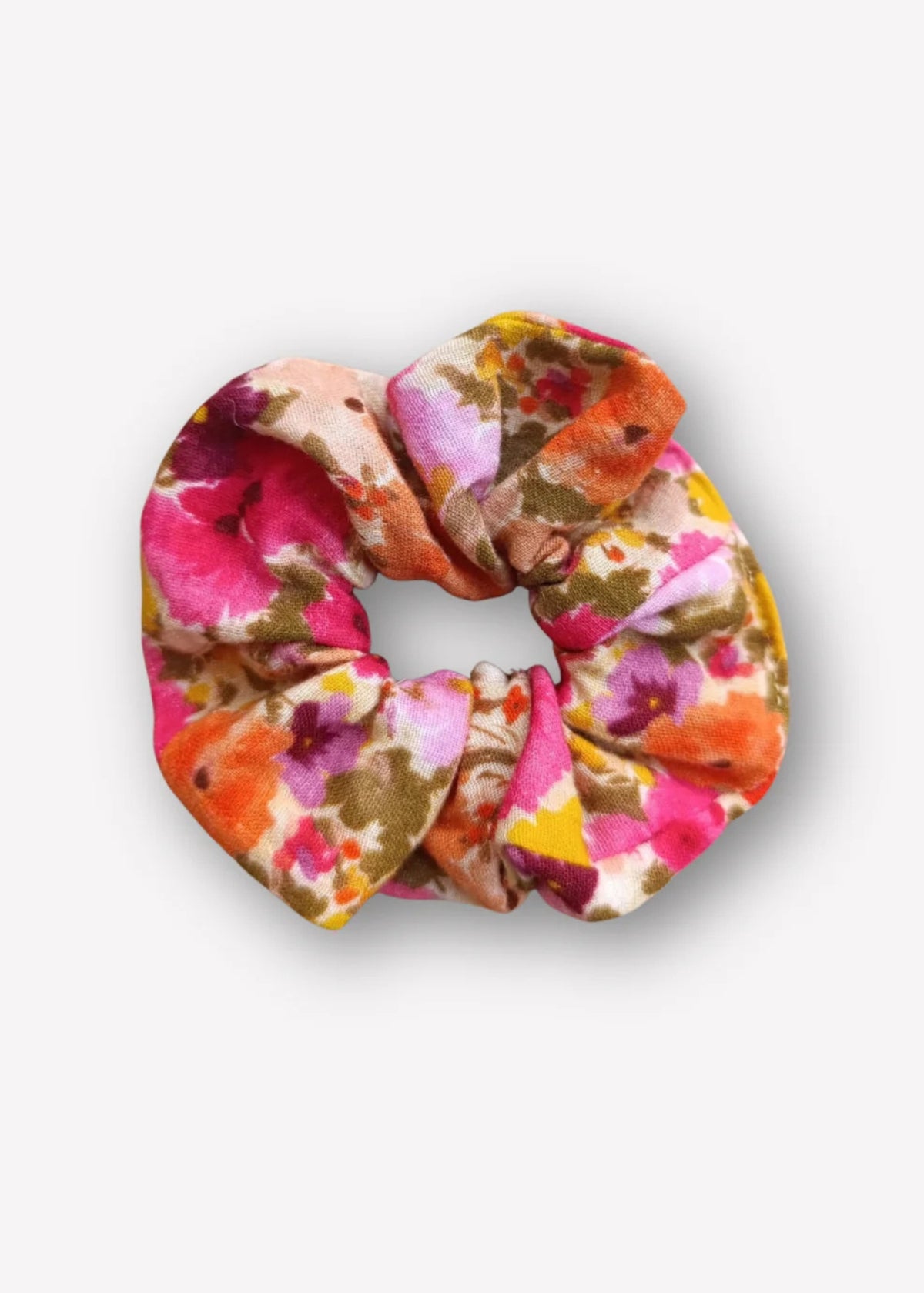 Mousseline-Scrunchie MINA flowerful