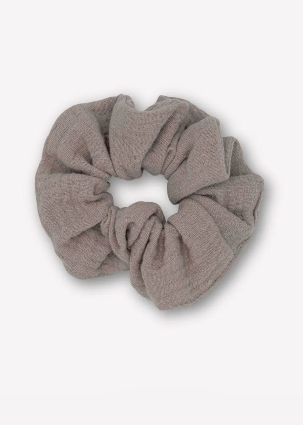 Musselin-Scrunchie MINA stein