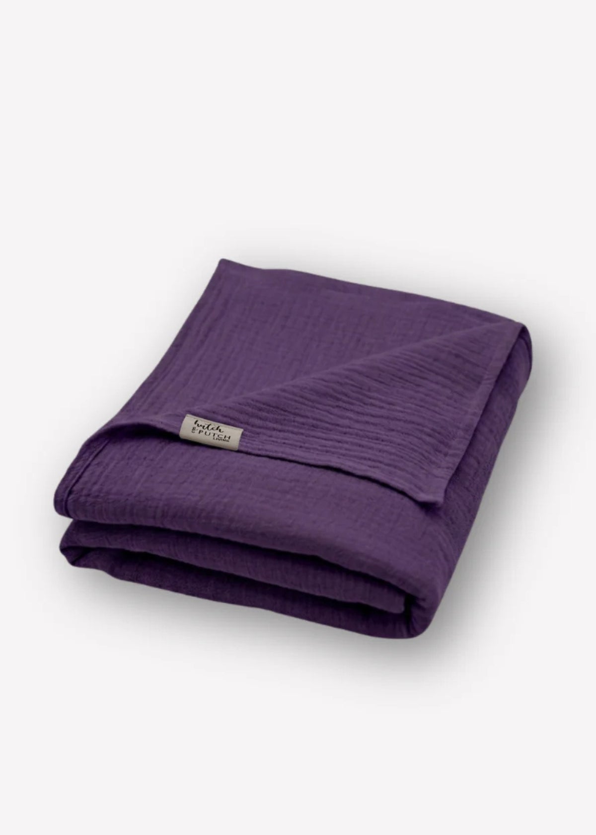 JOSEPHIN Muslin Blanket, Eggplant