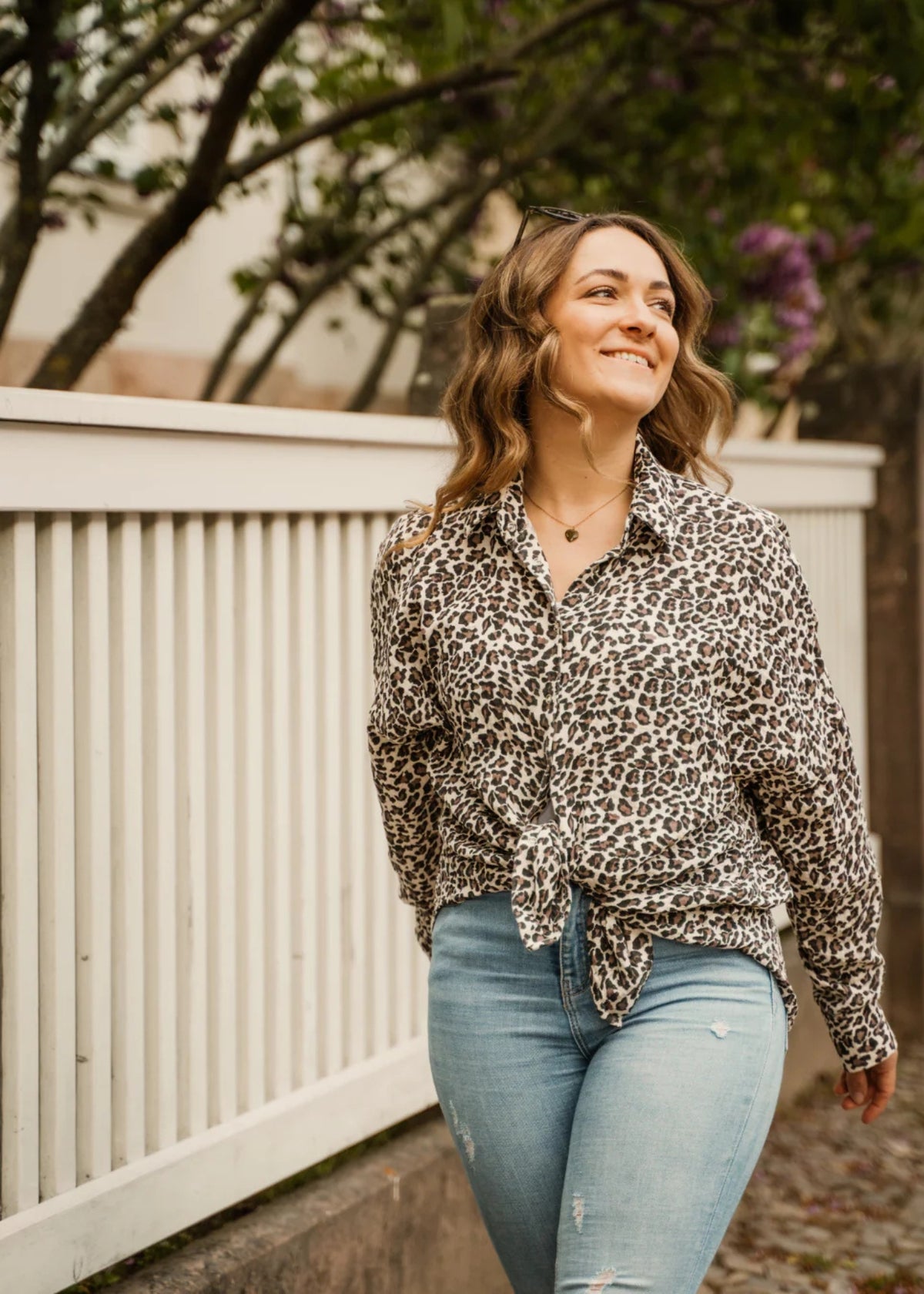 Musselin-Bluse MAJA leo edition