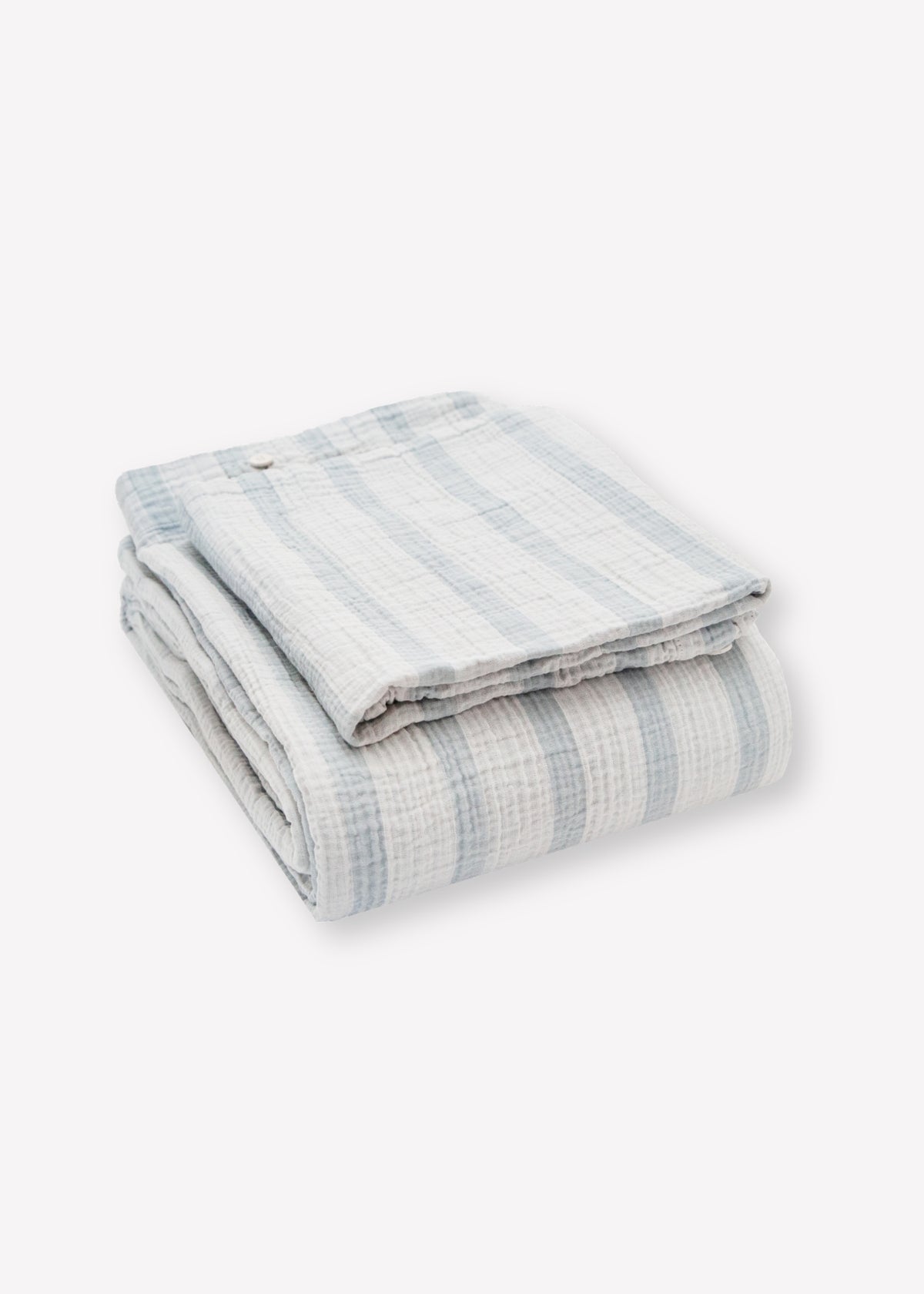 FINA Muslin Pillowcase, Glacier Mint