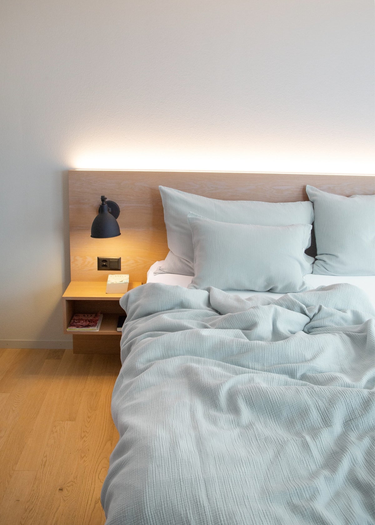 JULA Mint Muslin Pillowcase