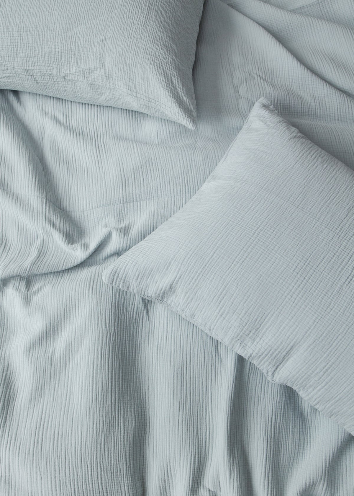 JULA Mint Muslin Duvet Cover