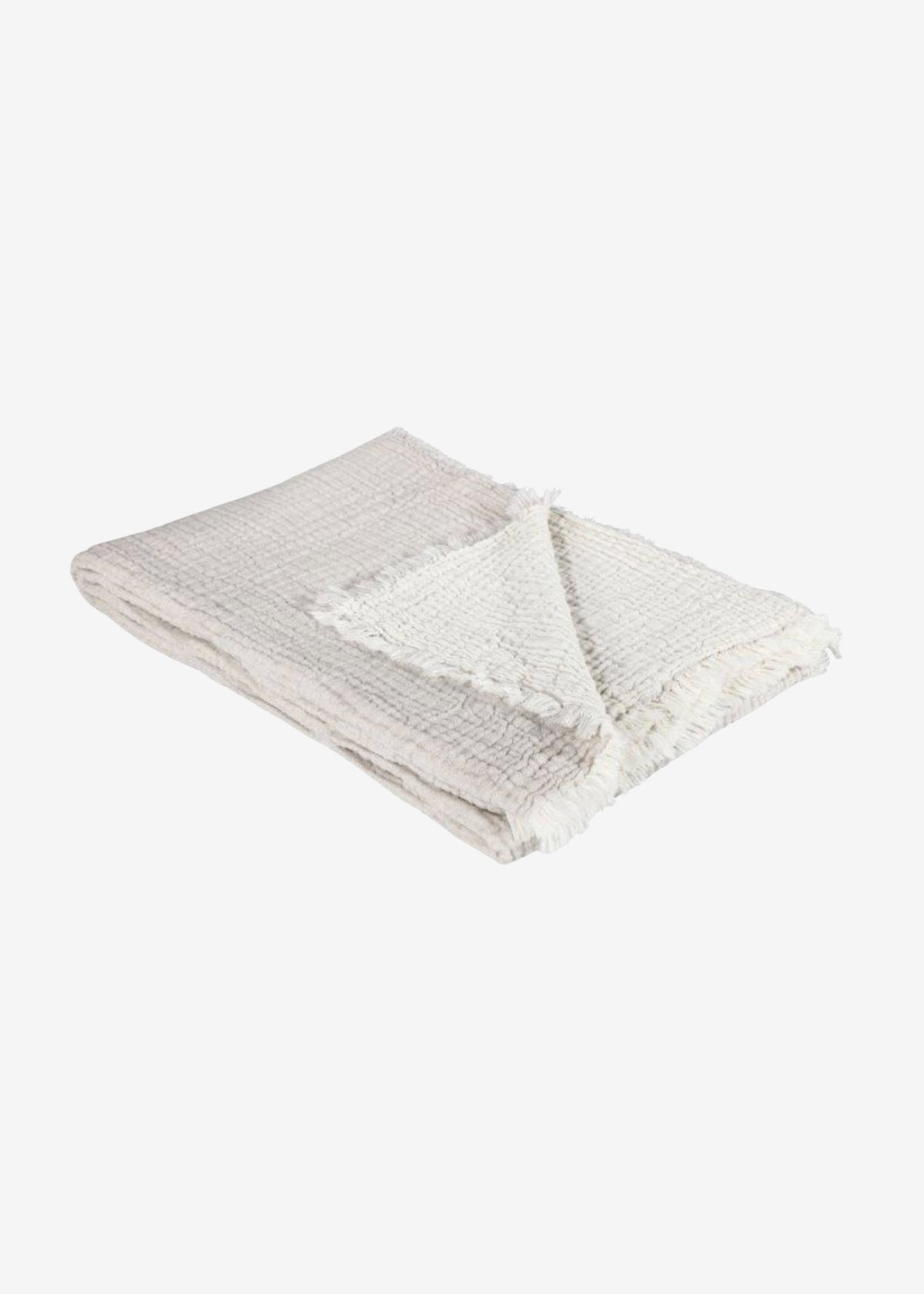 Couverture en mousseline ARTEMIS gris clair
