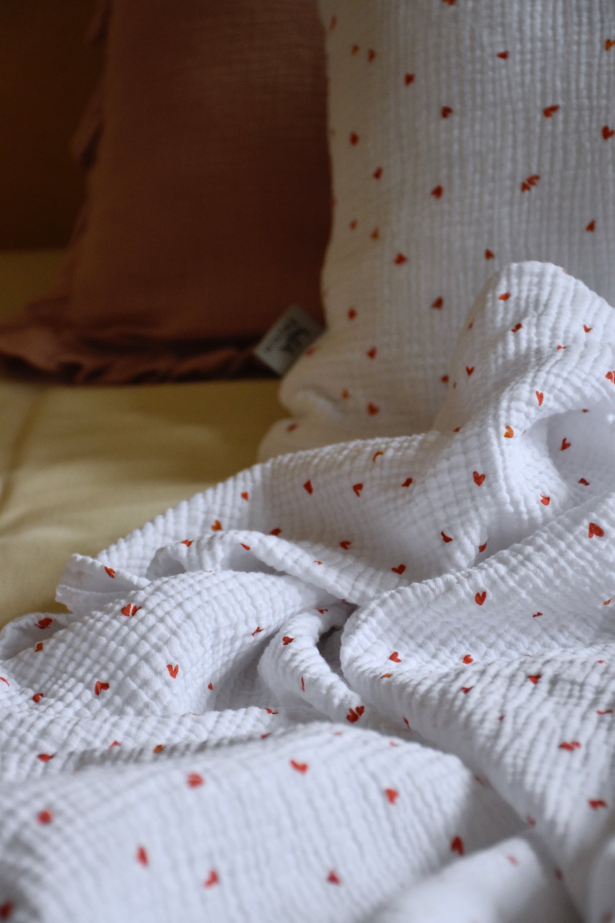 Musselin-Duvetbezug ELIANE little love edition