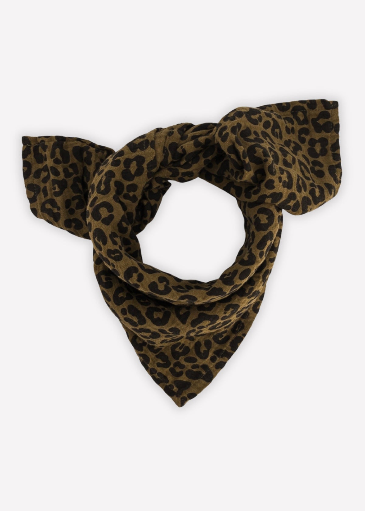 Musselin-Halstuch BIANCA graou olive