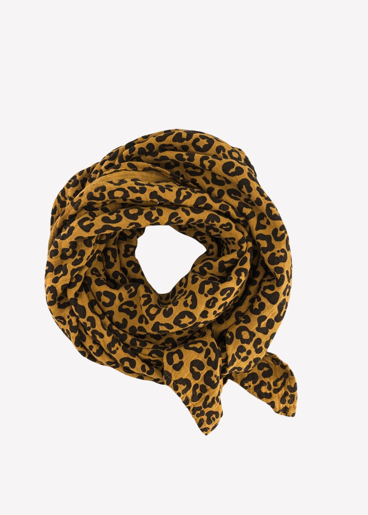 Musselin-Halstuch BIANCA graou caramel