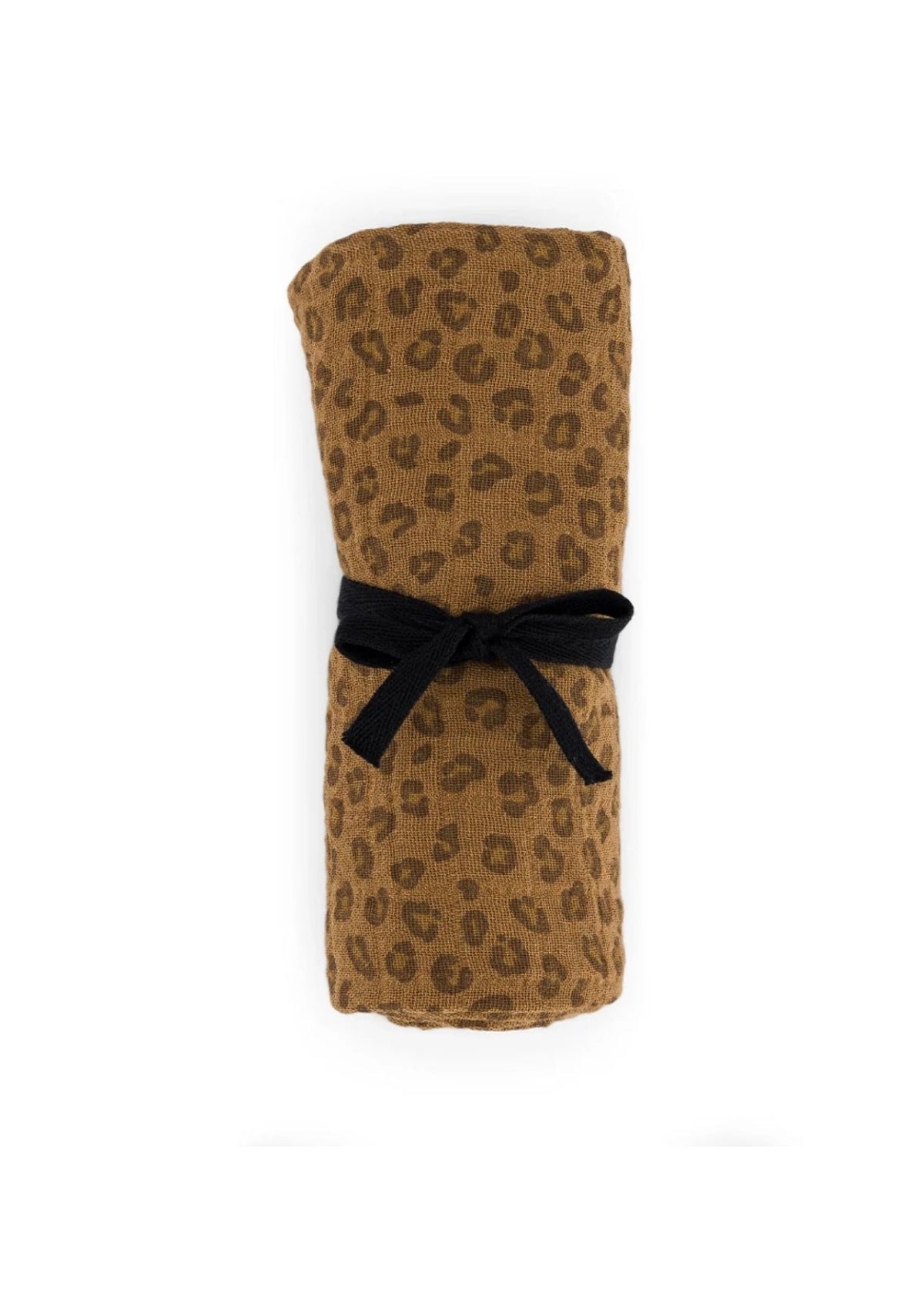 Musselin-Halstuch BIANCA mini leopard cumin