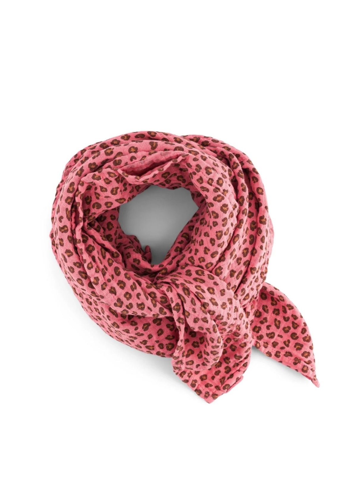 Musselin-Halstuch BIANCA mini leopard geranium