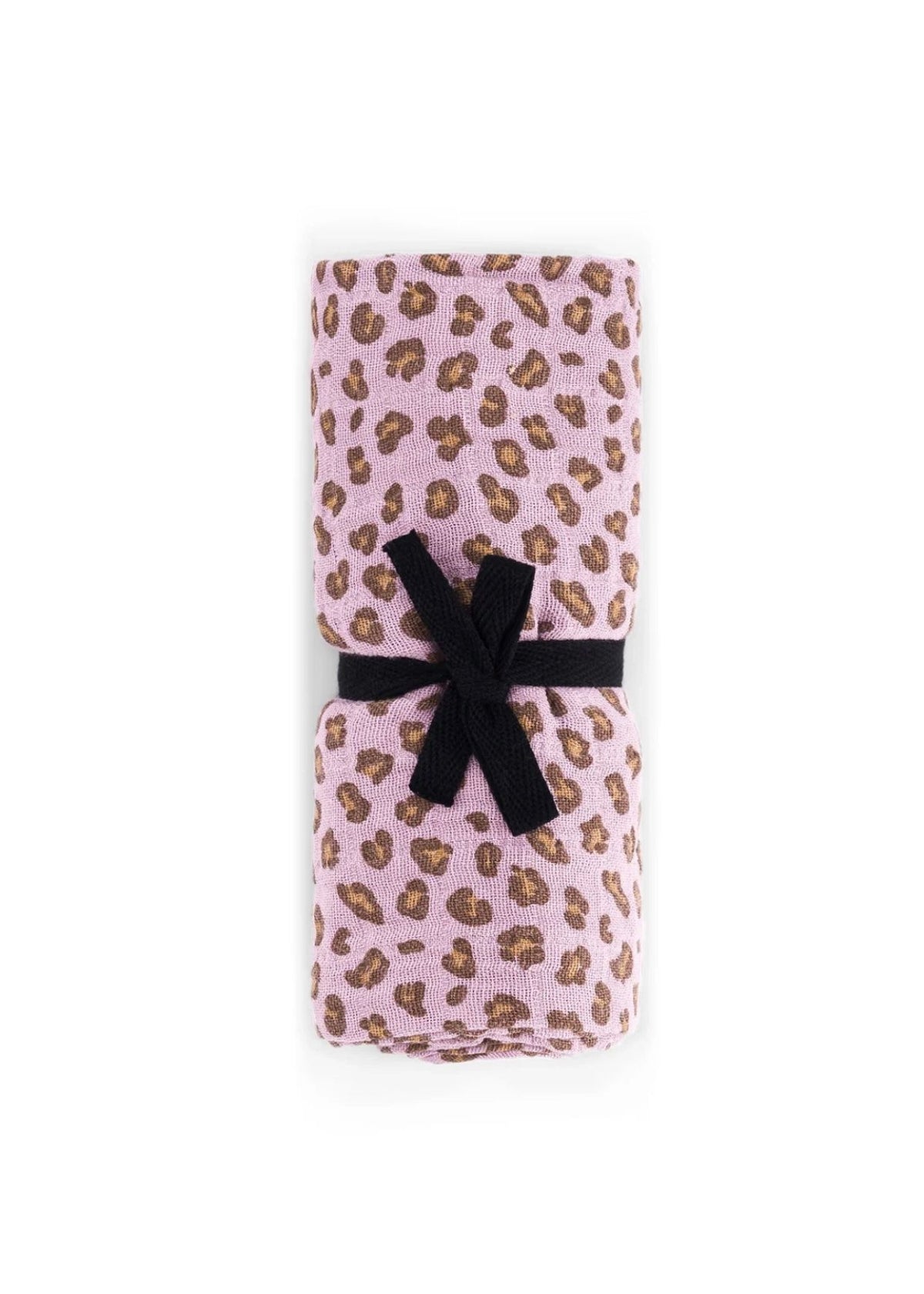 Musselin-Halstuch BIANCA mini leopard mauve