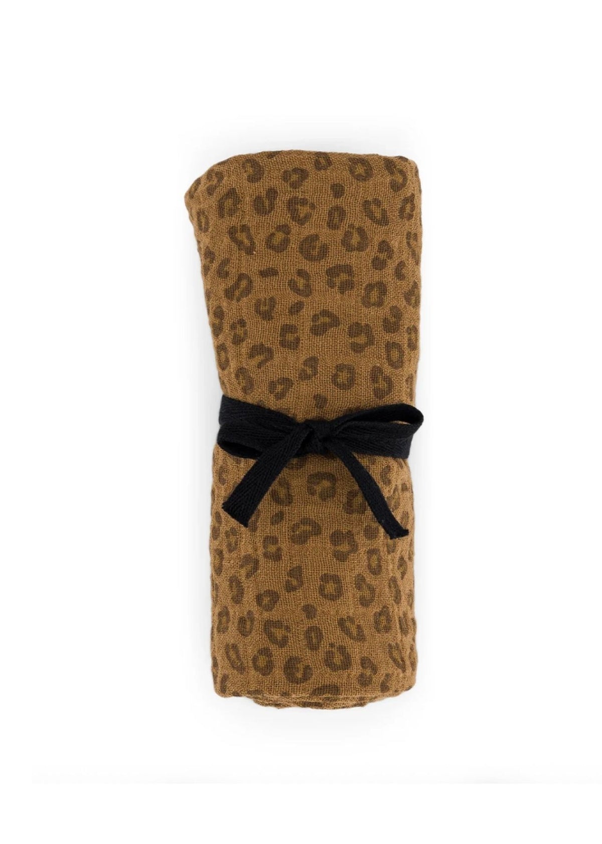 Musselin-Pareo LOUISA mini leopard cumin