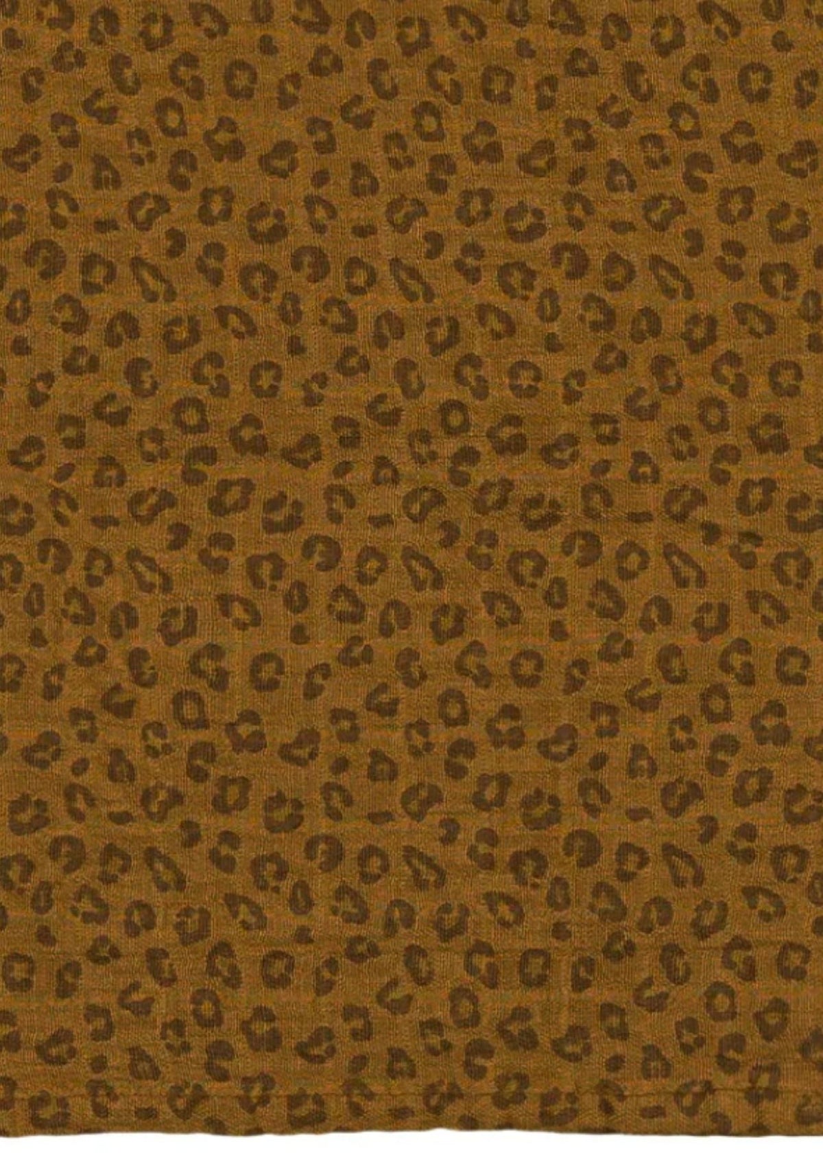 Musselin-Pareo LOUISA mini leopard cumin