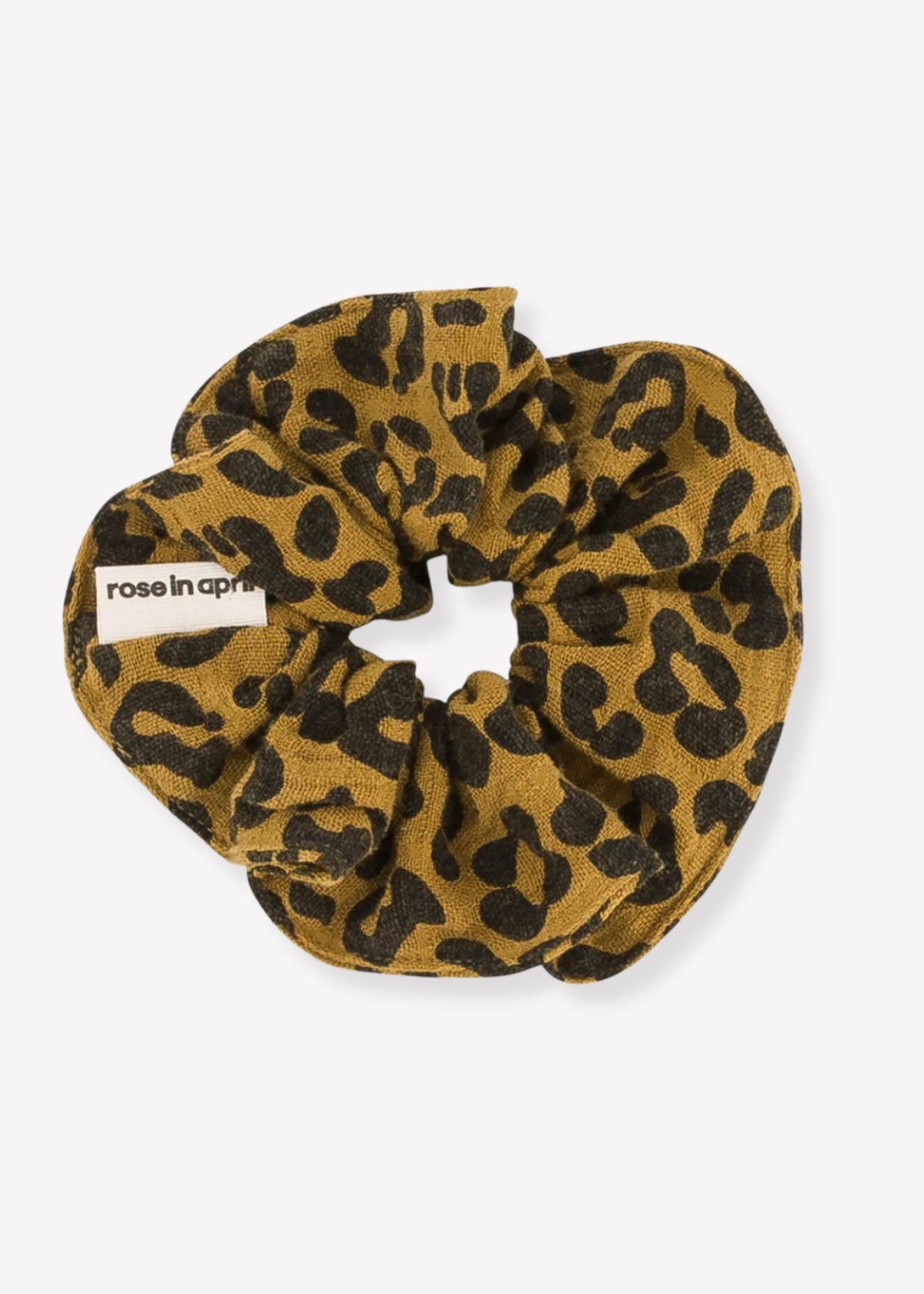 Musselin-Scrunchie CHOUCHOU graou caramel
