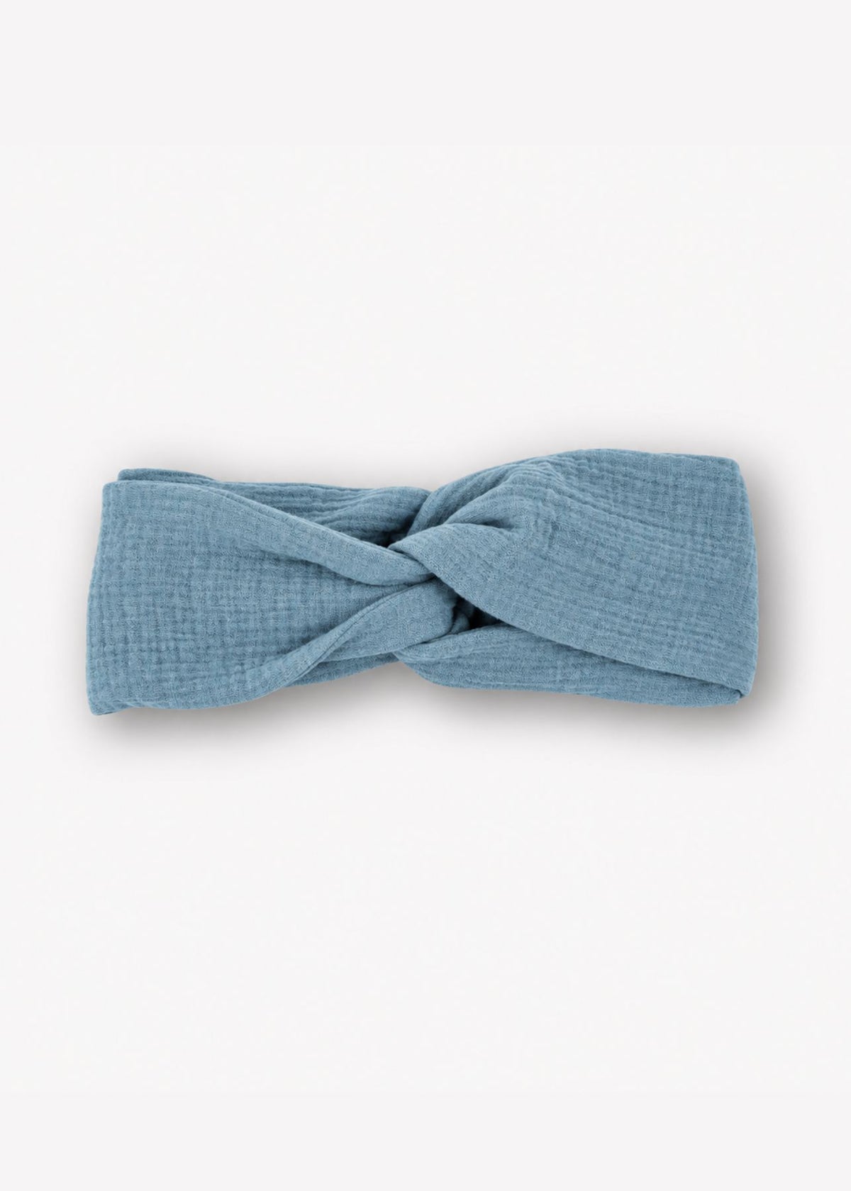 Musselin-Stirnband NOLA dusty blue