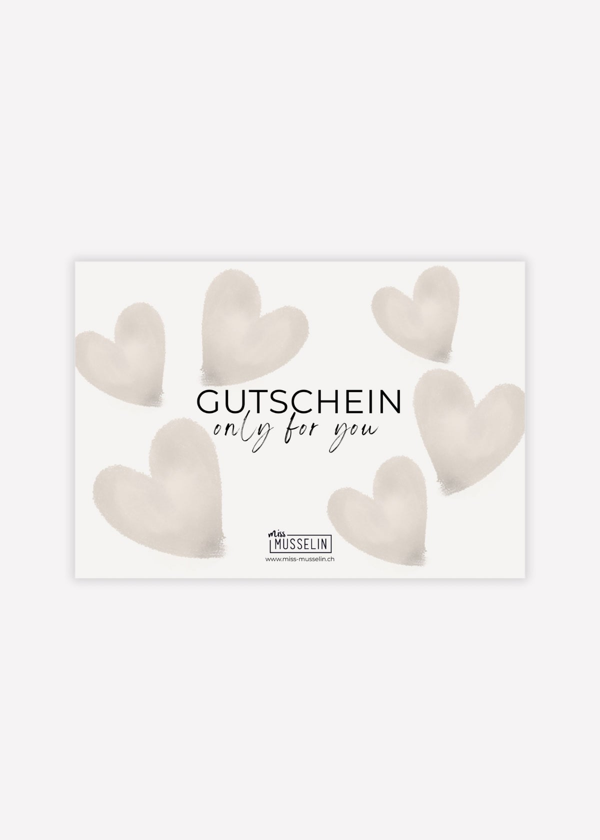 Gutschein Classic I zum Ausdrucken