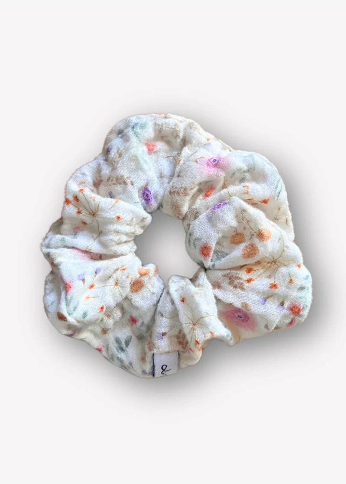Musselin-Scrunchie MINA wildflowers