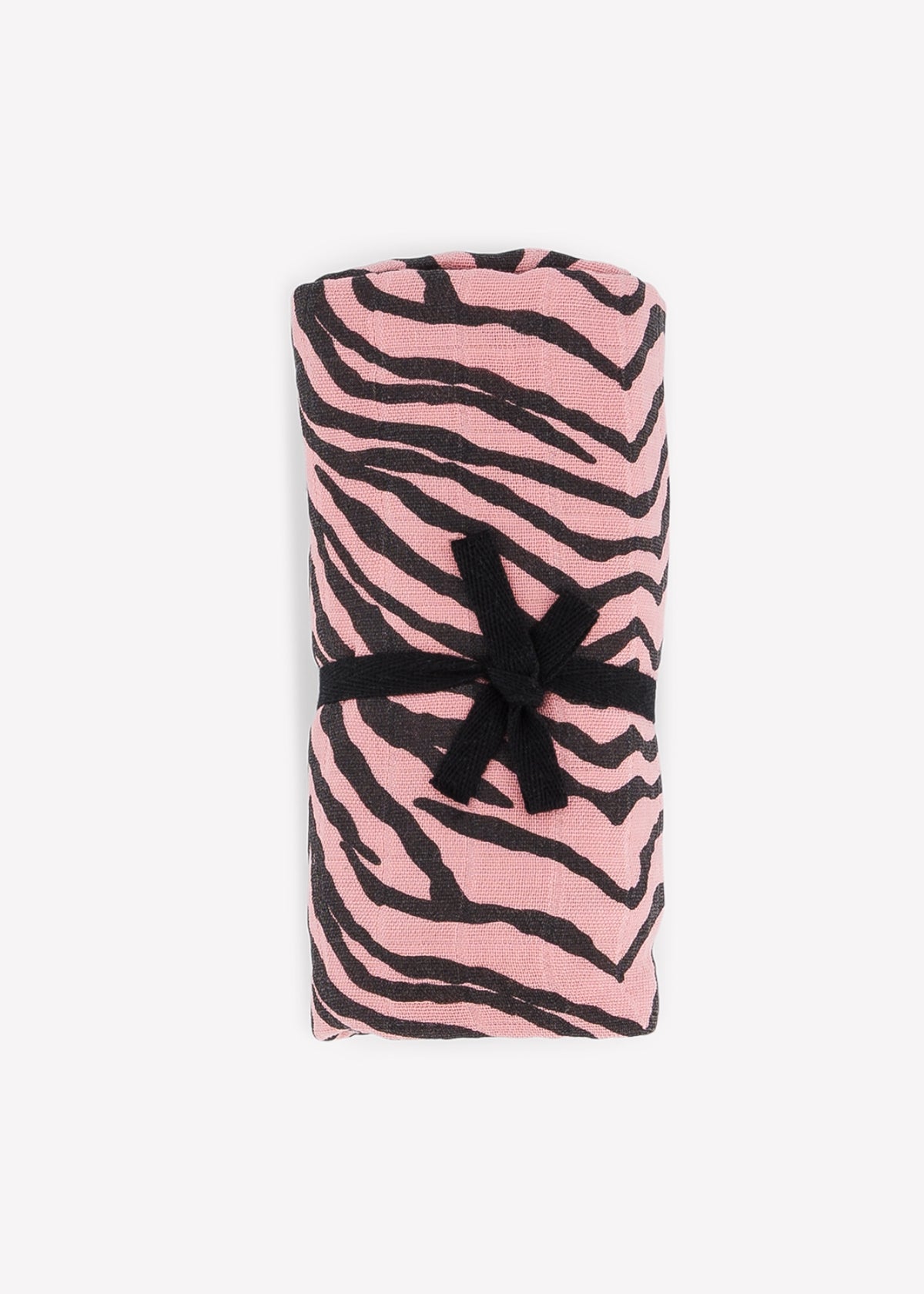 Drap de plage en mousseline LOUISA zebrou strawberry